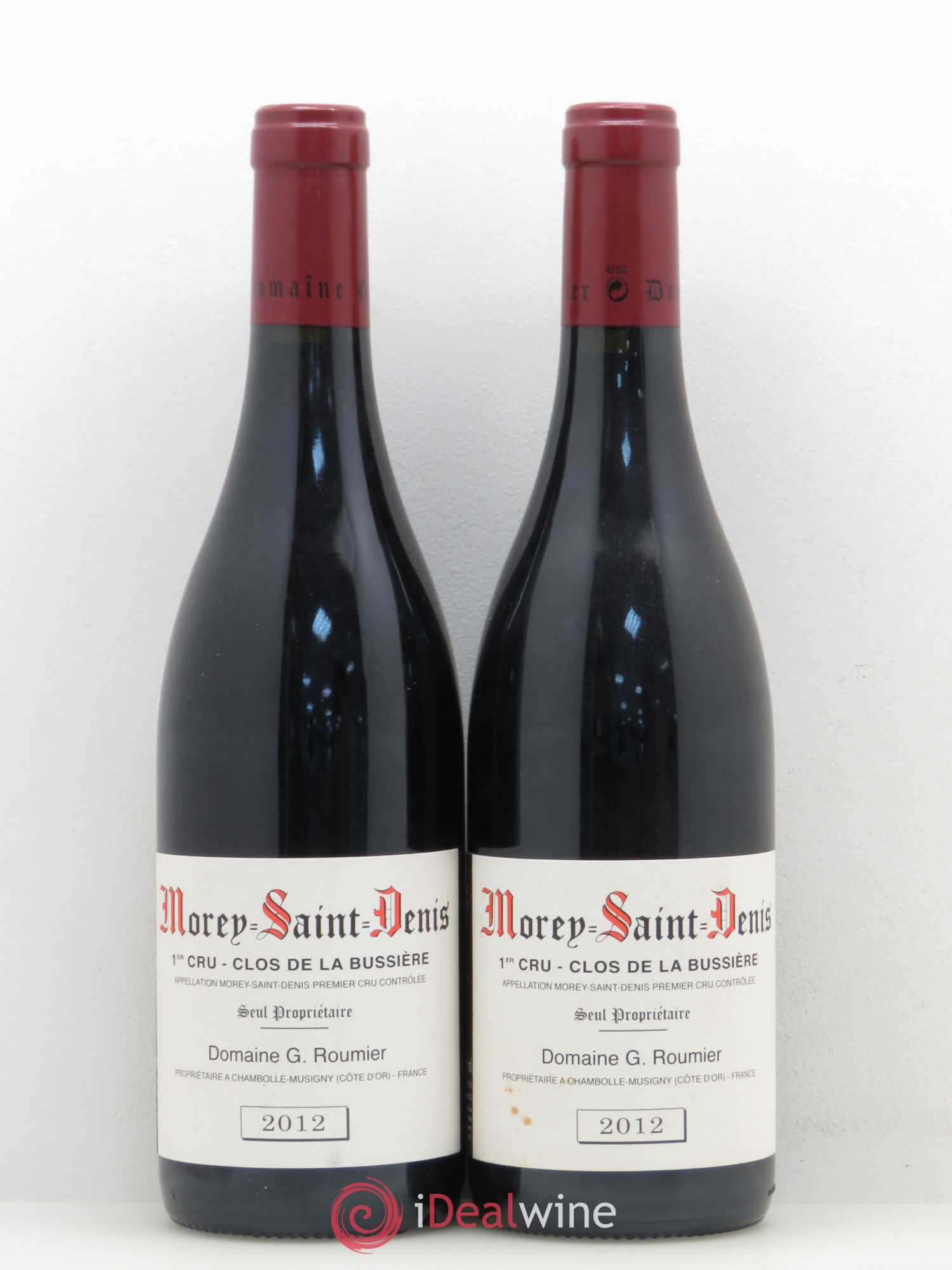 Morey-Saint-Denis 1er Cru Clos de la Bussière Georges Roumier (Domaine) 2012 - Lot de 2 bouteilles - 0