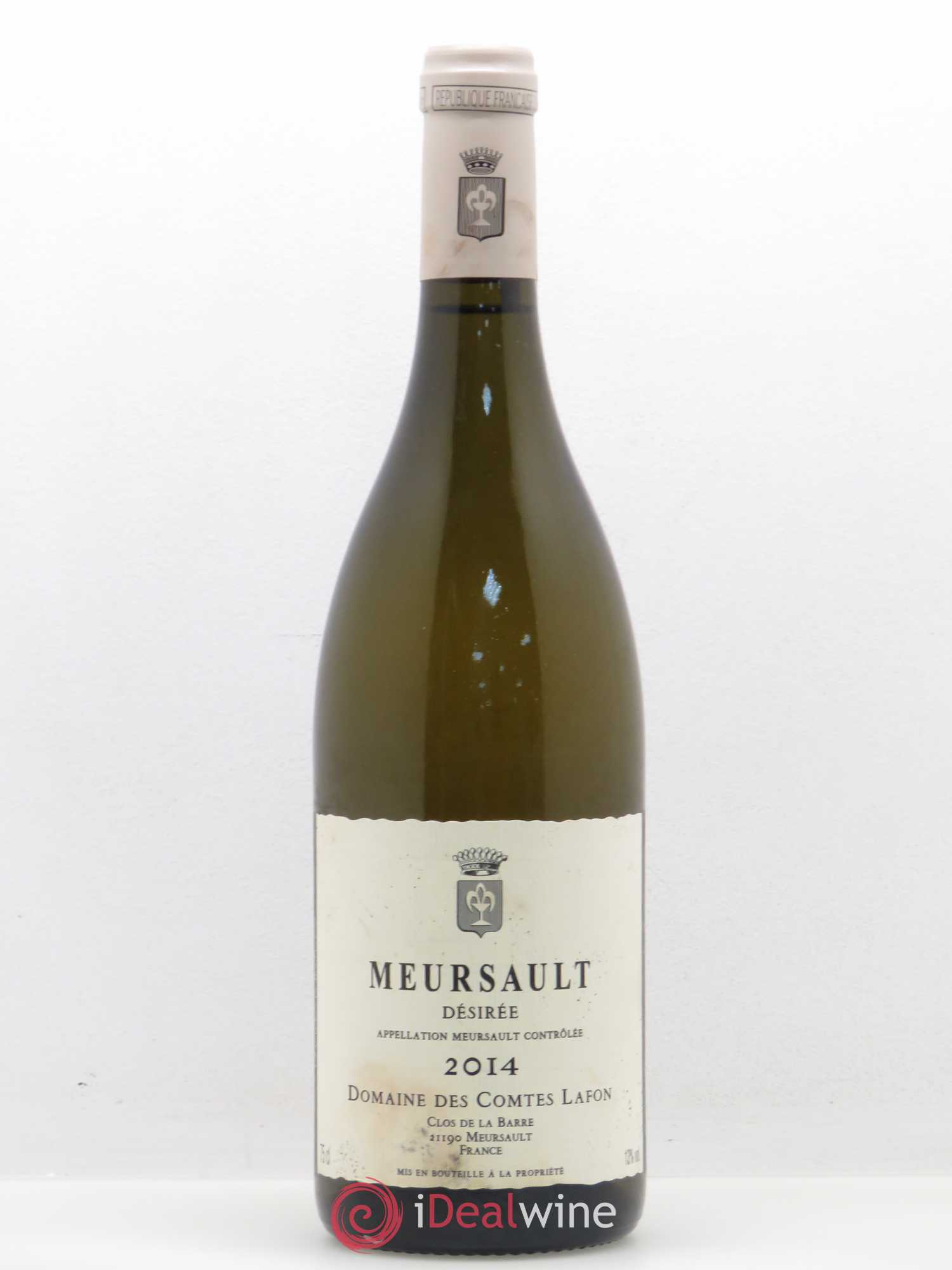 Meursault Désirée Comtes Lafon (Domaine des) 2014 - Lot de 1 bouteille - 0