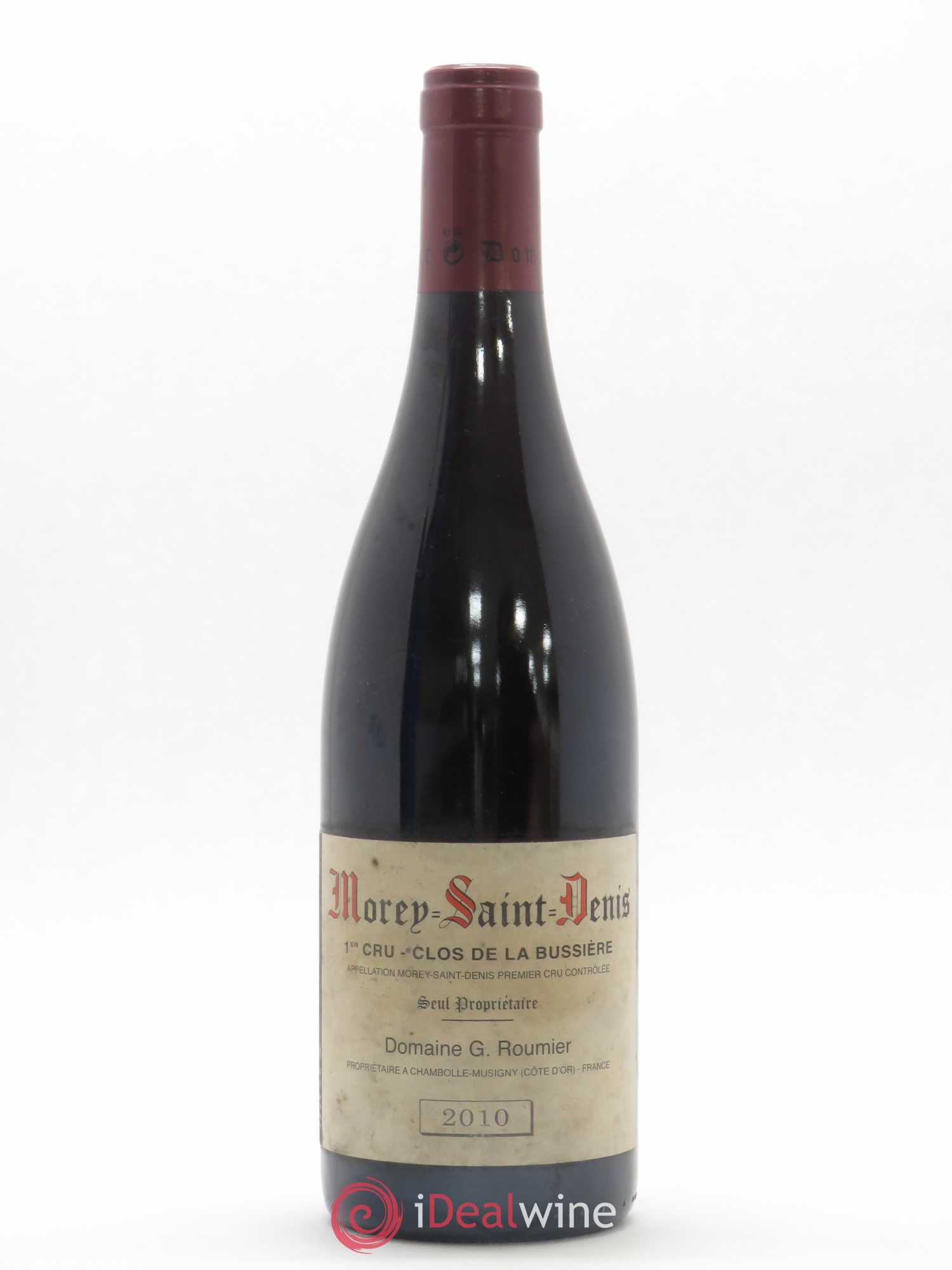 Morey-Saint-Denis 1er Cru Clos de la Bussière Georges Roumier (Domaine) 2010 - Lot de 1 bouteille - 0