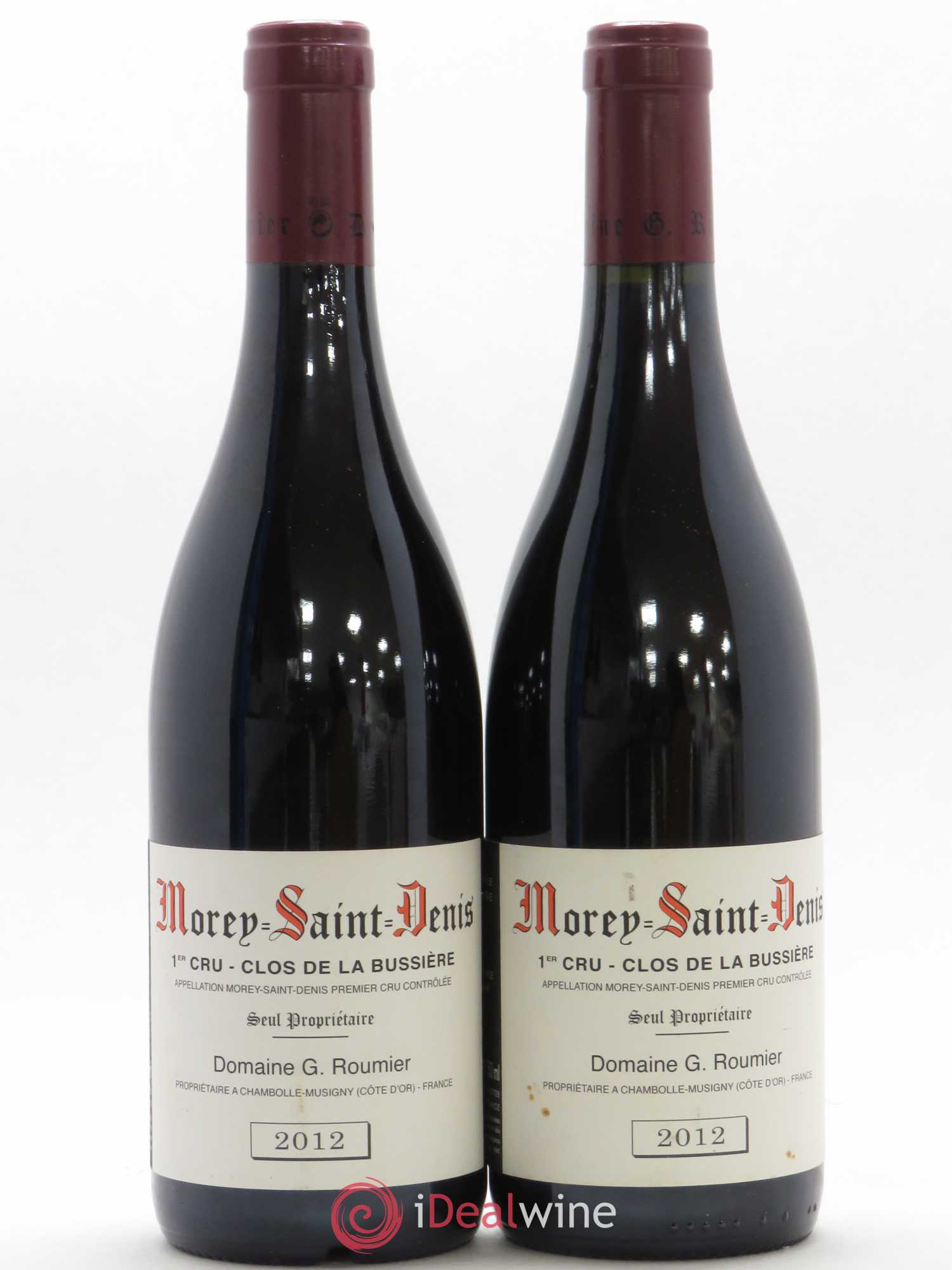 Morey-Saint-Denis 1er Cru Clos de la Bussière Georges Roumier (Domaine) 2012 - Lot de 2 bouteilles - 0