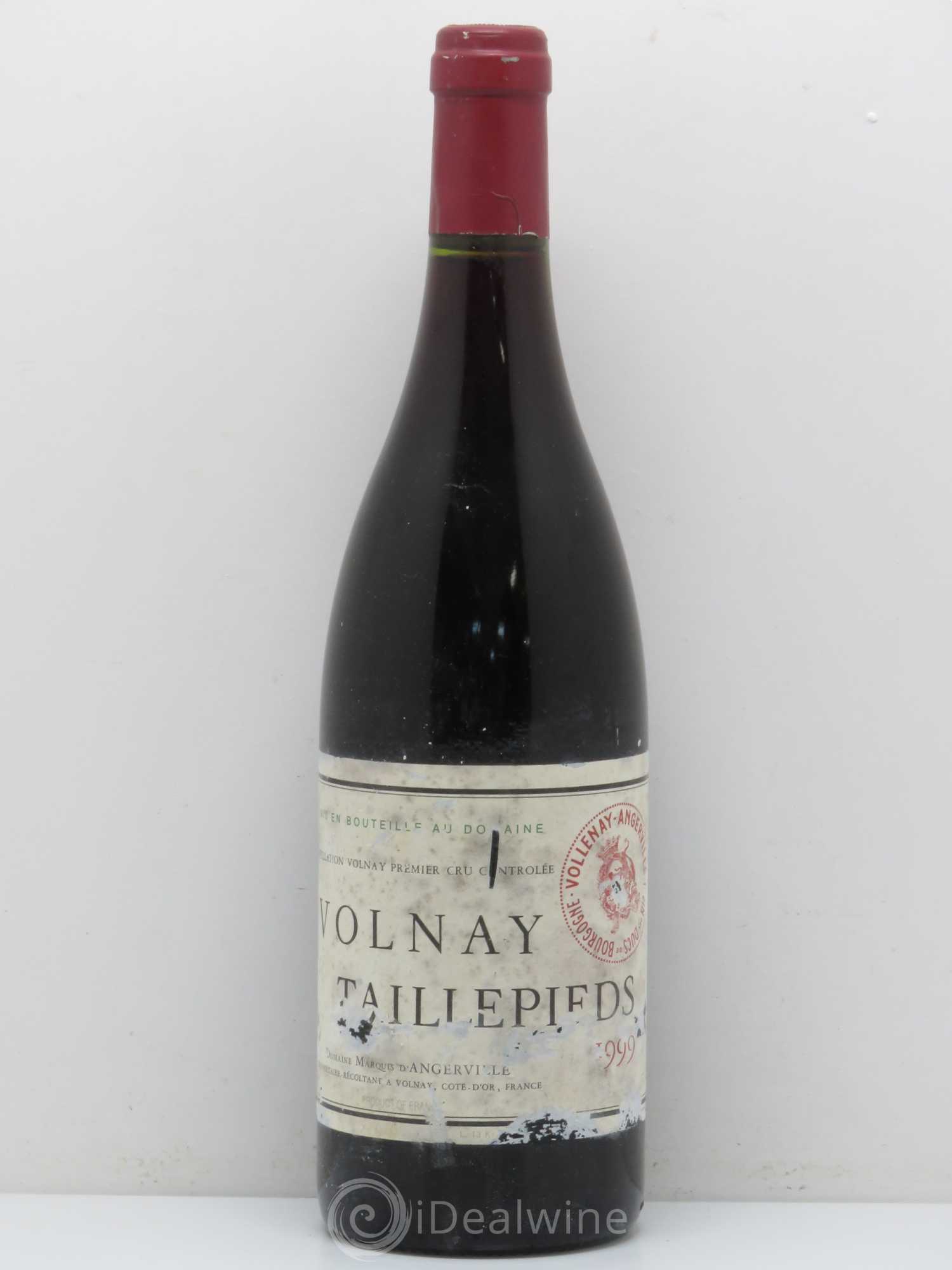 Volnay 1er Cru Taillepieds Marquis d'Angerville (Domaine) 1999 - Lot de 1 bouteille - 0