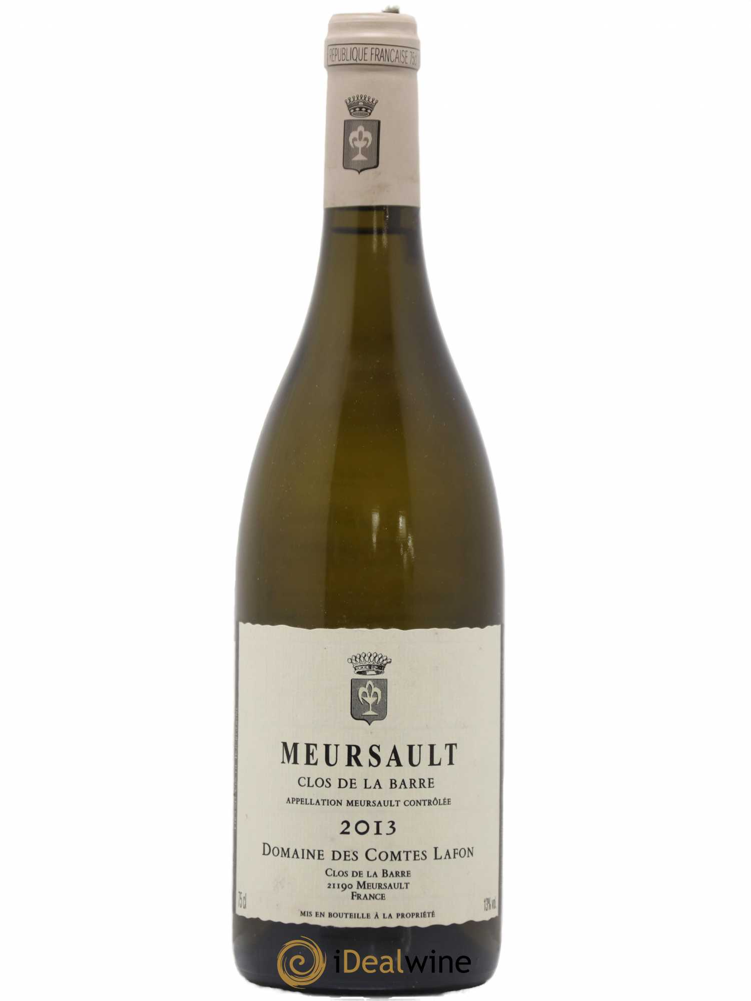 Meursault Clos de la Barre Comtes Lafon (Domaine des) 2013 - Lot de 1 bouteille - 0