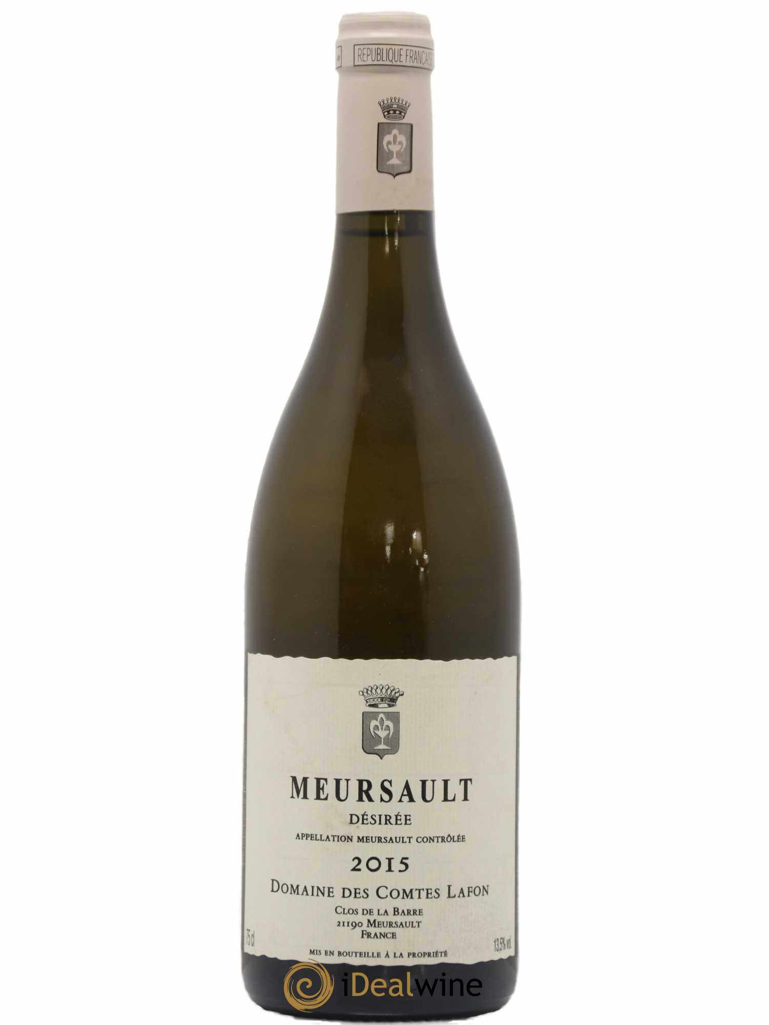 Meursault Désirée Comtes Lafon (Domaine des) 2015 - Lot de 1 bouteille - 0