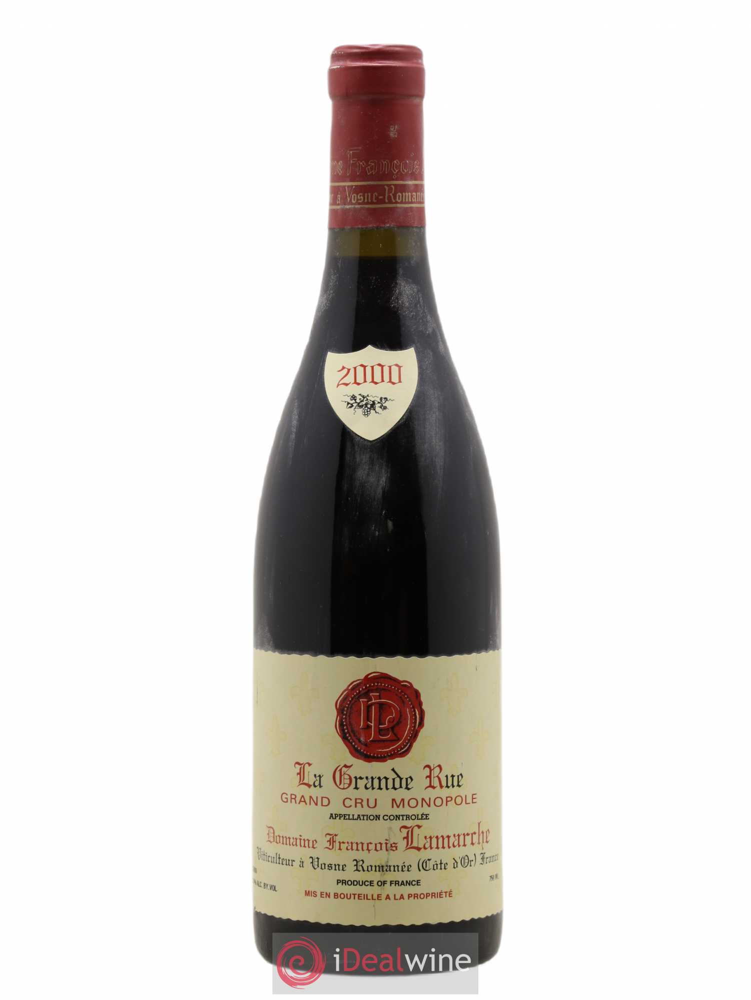 La Grande Rue Grand Cru Lamarche (Domaine) 2000 - Lot de 1 bouteille - 0