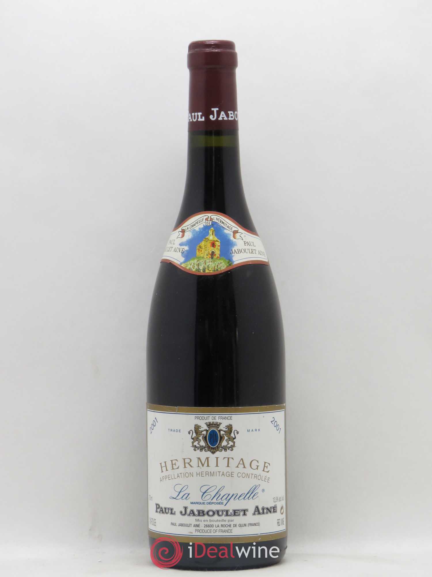 Hermitage La Chapelle Paul Jaboulet Ainé 2001 - Lot de 1 bouteille - 0
