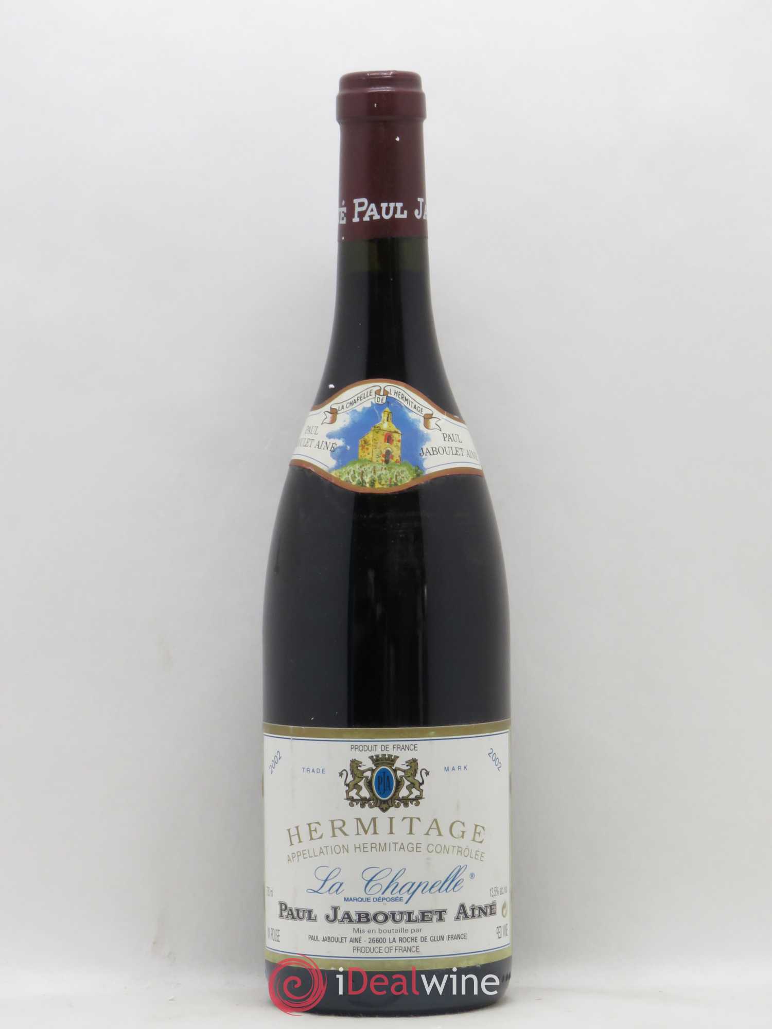 Hermitage La Chapelle Paul Jaboulet Ainé 2002 - Lot de 1 bouteille - 0