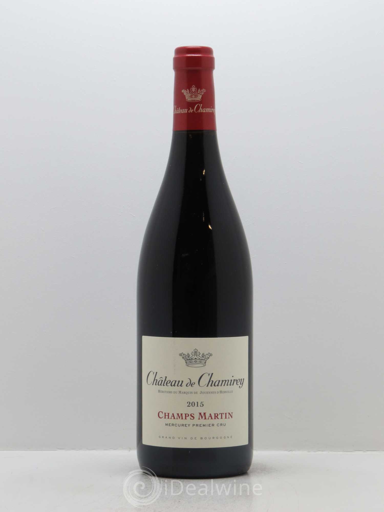 Mercurey 1er Cru Champs Martin Château de Chamirey 2015 - Lot de 1 bouteille - 0