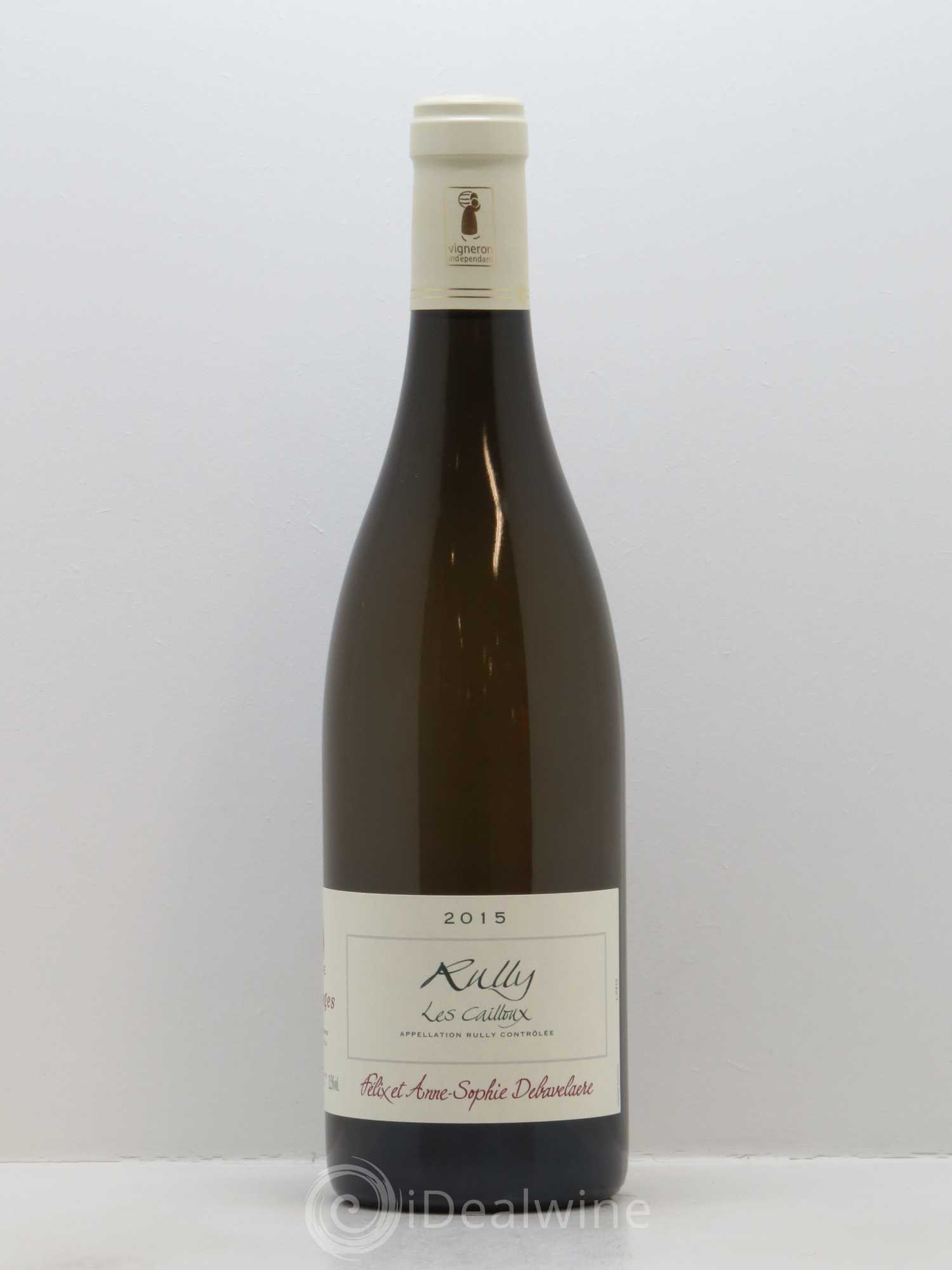 Rully Les Cailloux Rois Mages (Domaine) 2015 - Lot de 1 bouteille - 0