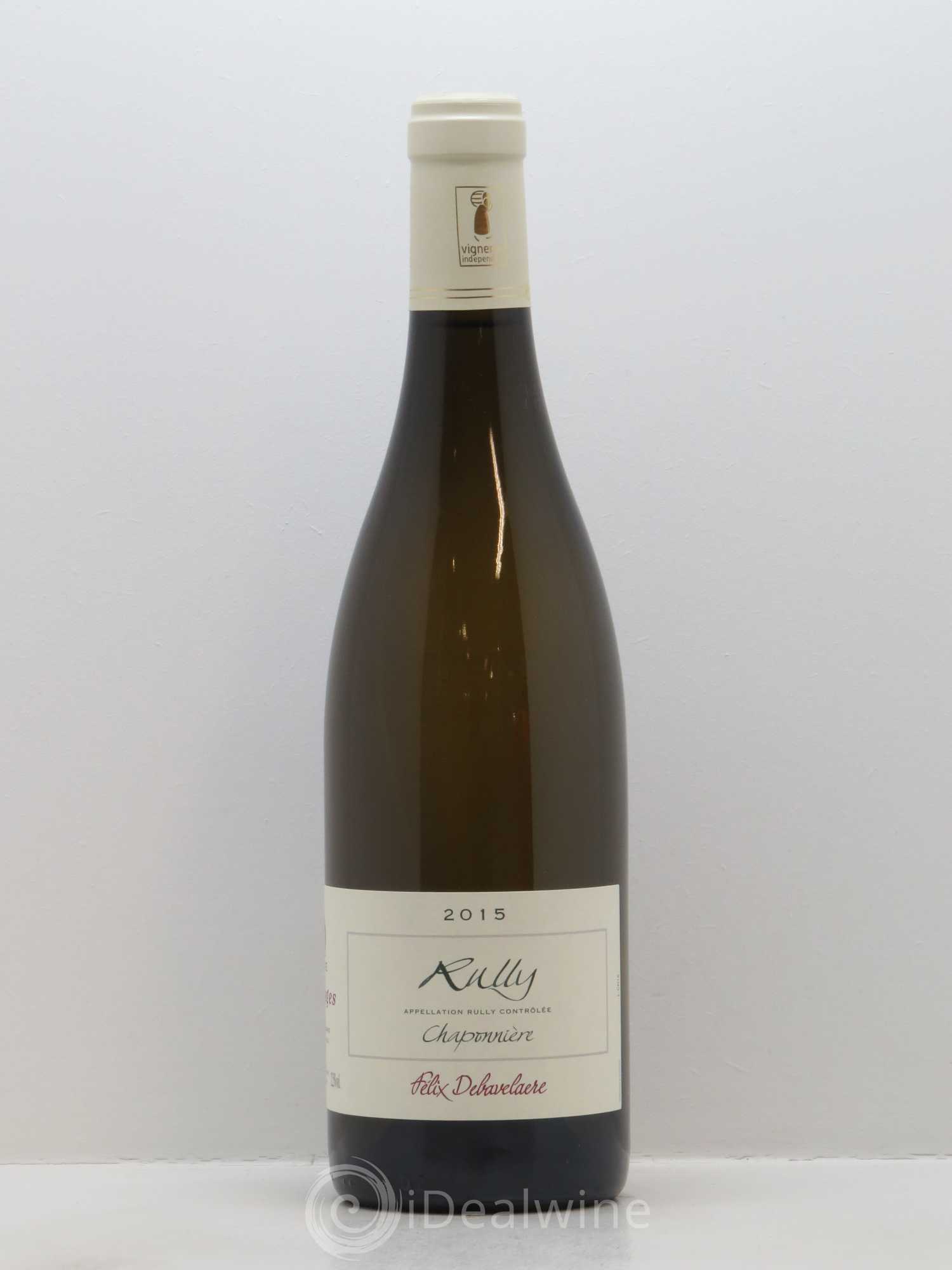 Rully Chaponnières Rois Mages (Domaine) 2015 - Posten von 1 Flasche - 0