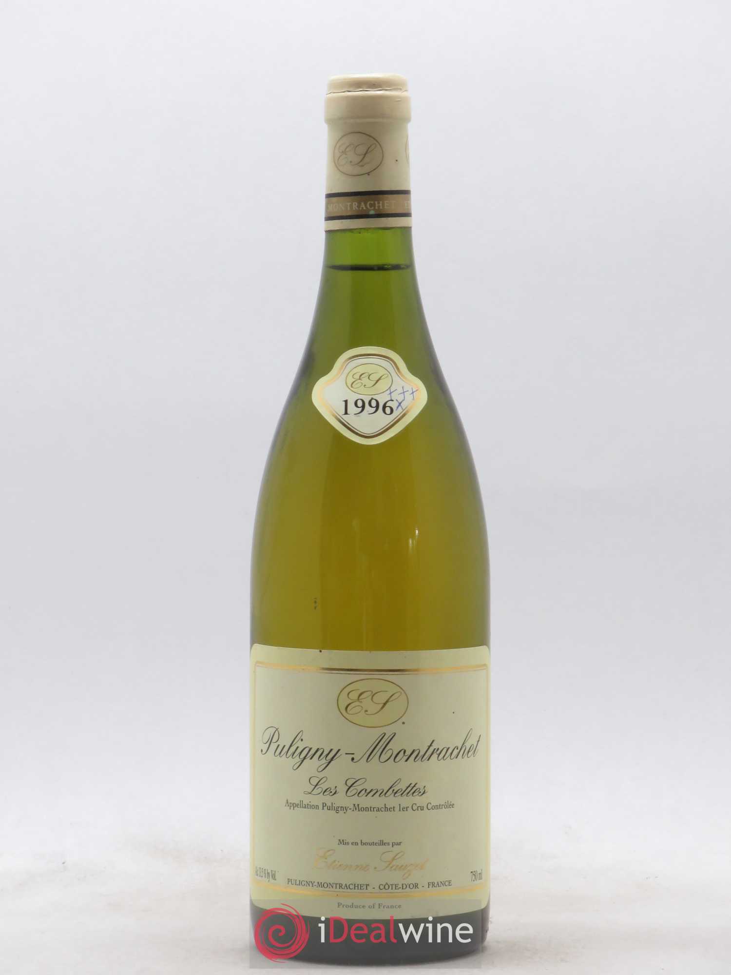 Puligny-Montrachet 1er Cru Les Combettes Etienne Sauzet 1996 - Lot de 1 bouteille - 0
