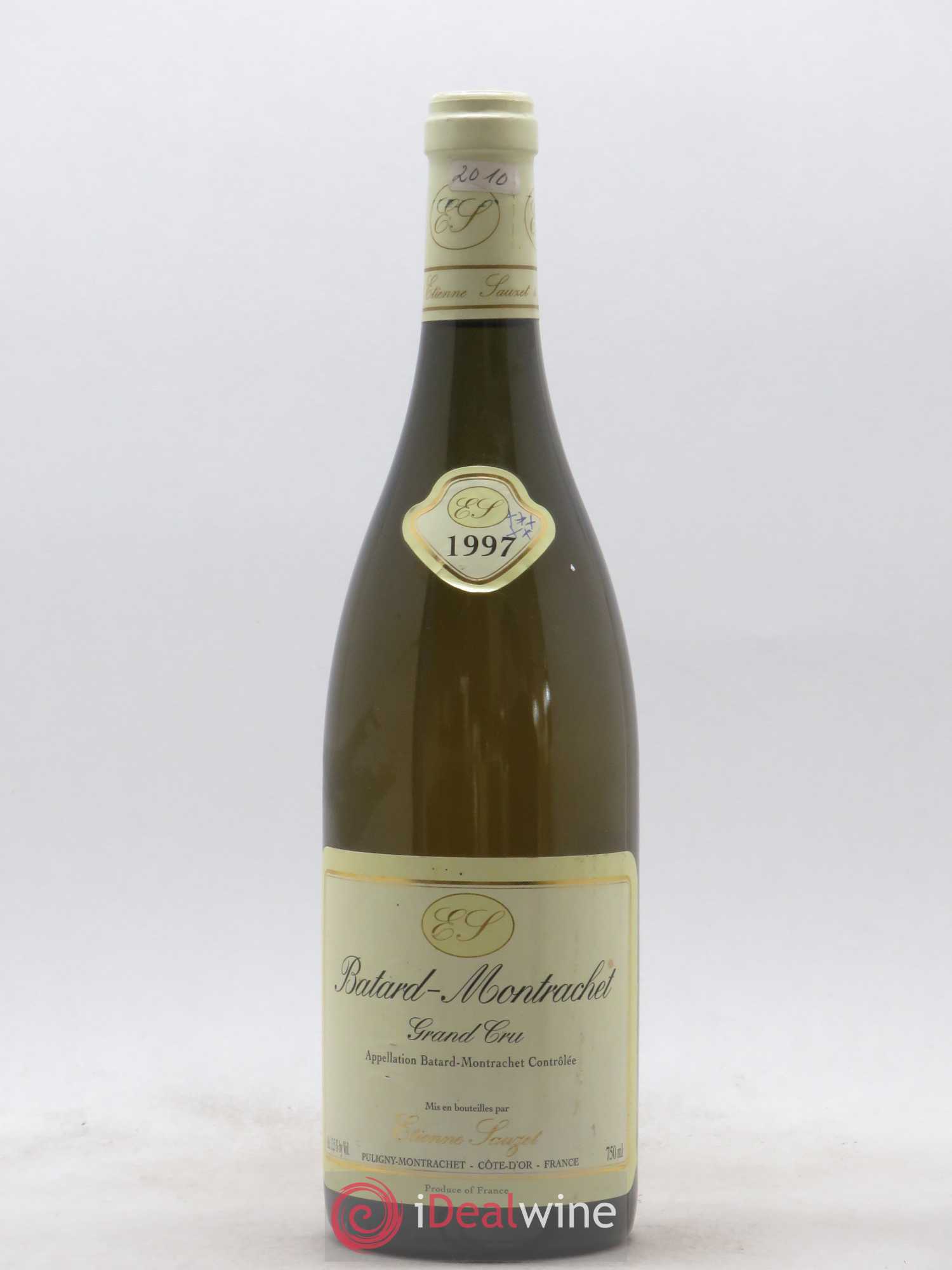 Bâtard-Montrachet Grand Cru Etienne Sauzet 1997 - Lot de 1 bouteille - 0