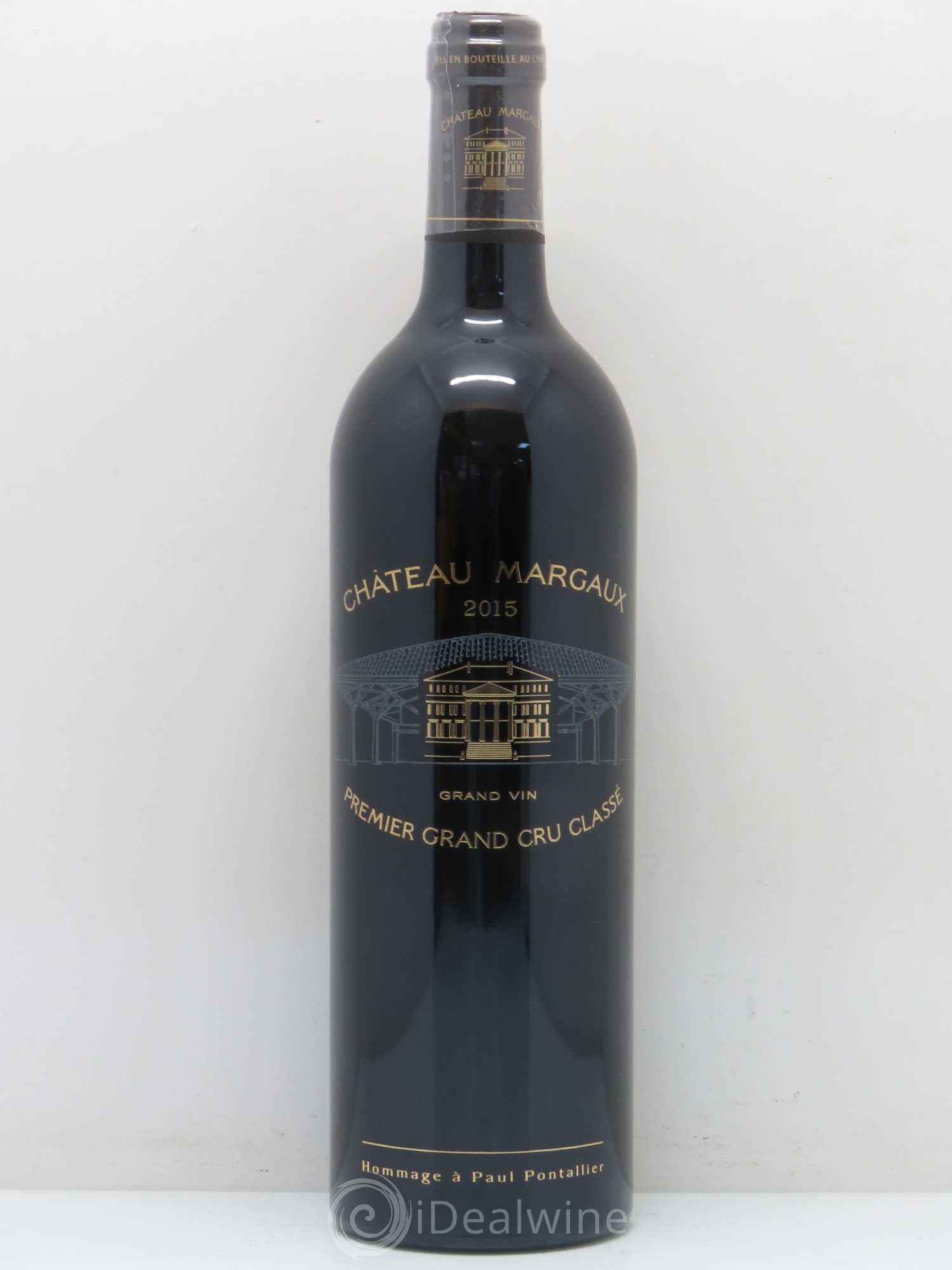 Château Margaux 1er Grand Cru Classé 2015 - Lot de 1 bouteille - 0
