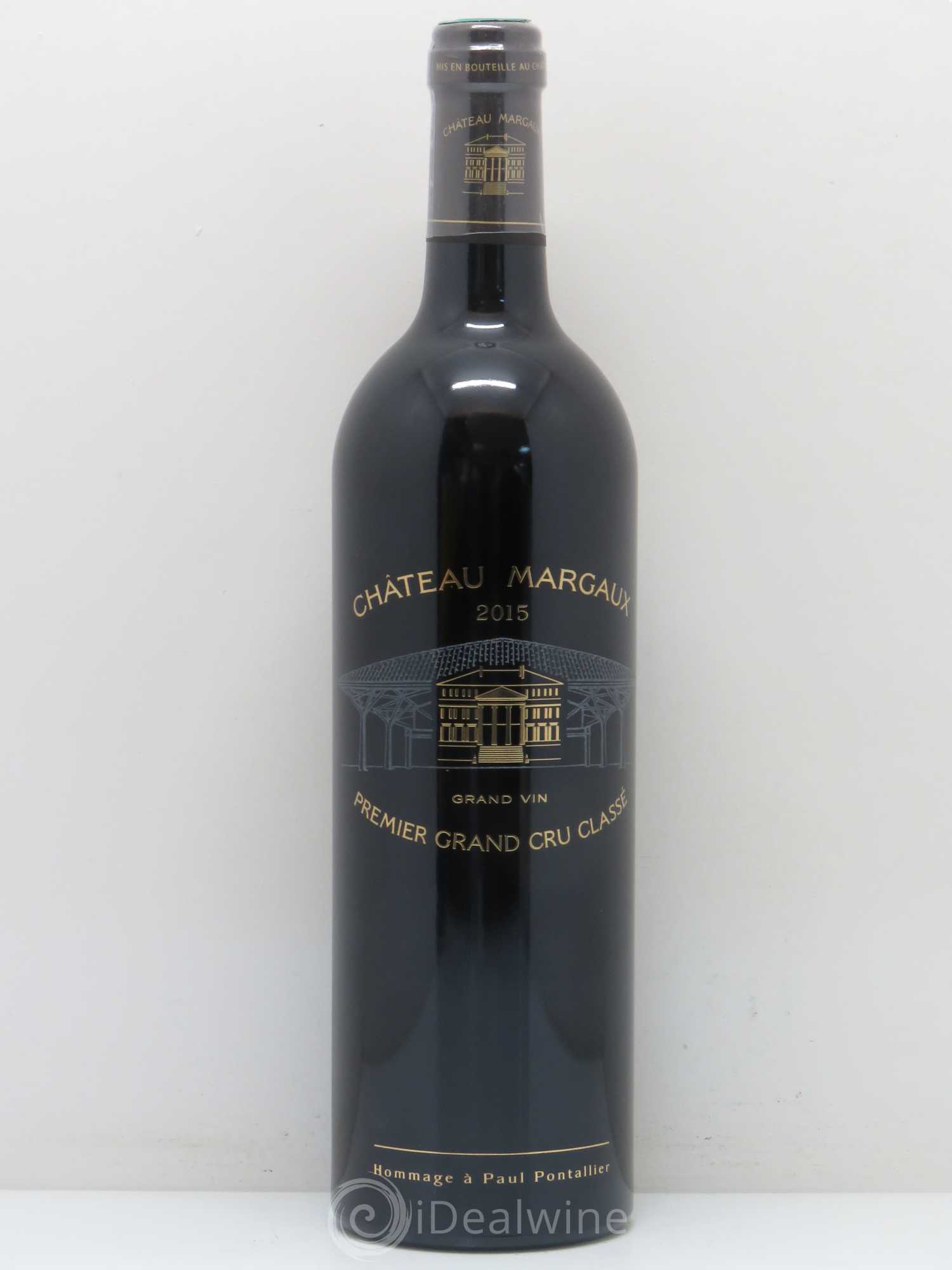 Château Margaux 1er Grand Cru Classé 2015 - Lot de 1 bouteille - 0