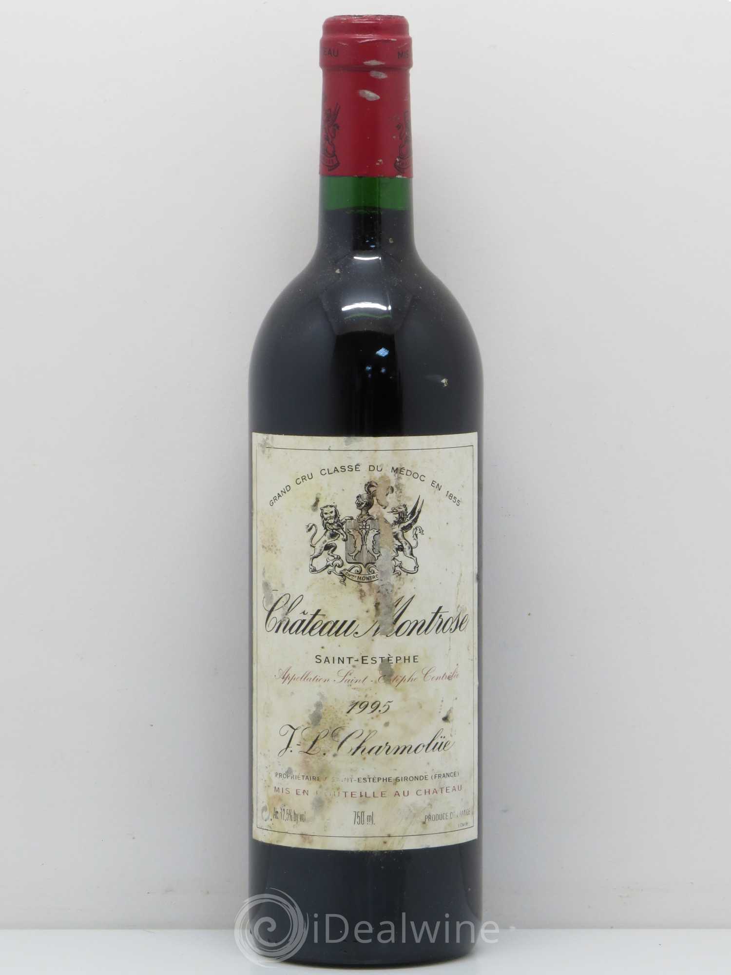 Château Montrose 2ème Grand Cru Classé 1995 - Lot de 1 bouteille - 0