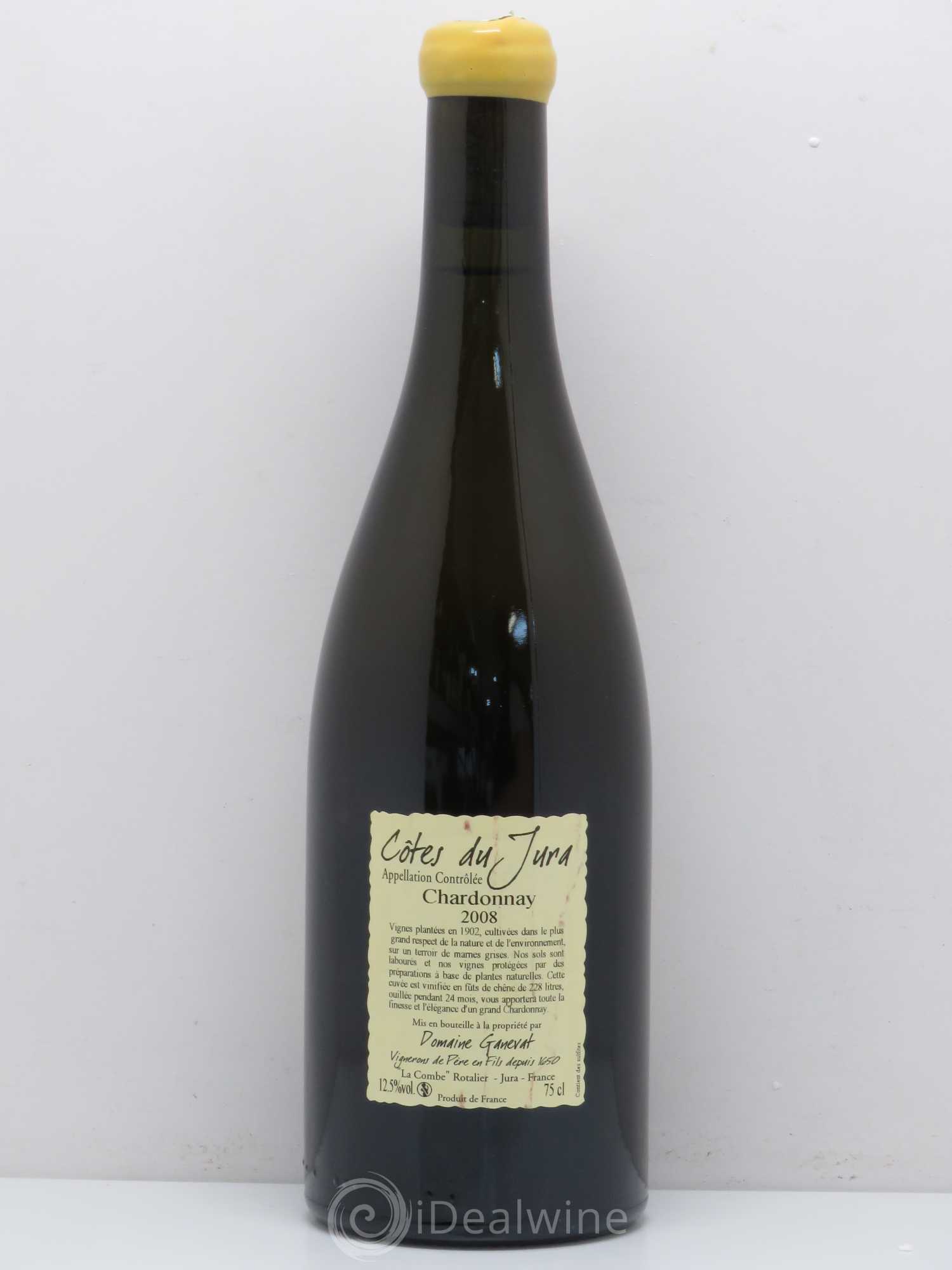 Côtes du Jura Les Chalasses Vieilles Vignes Jean-François Ganevat (Domaine) 2008 - Lot de 1 bouteille - 1