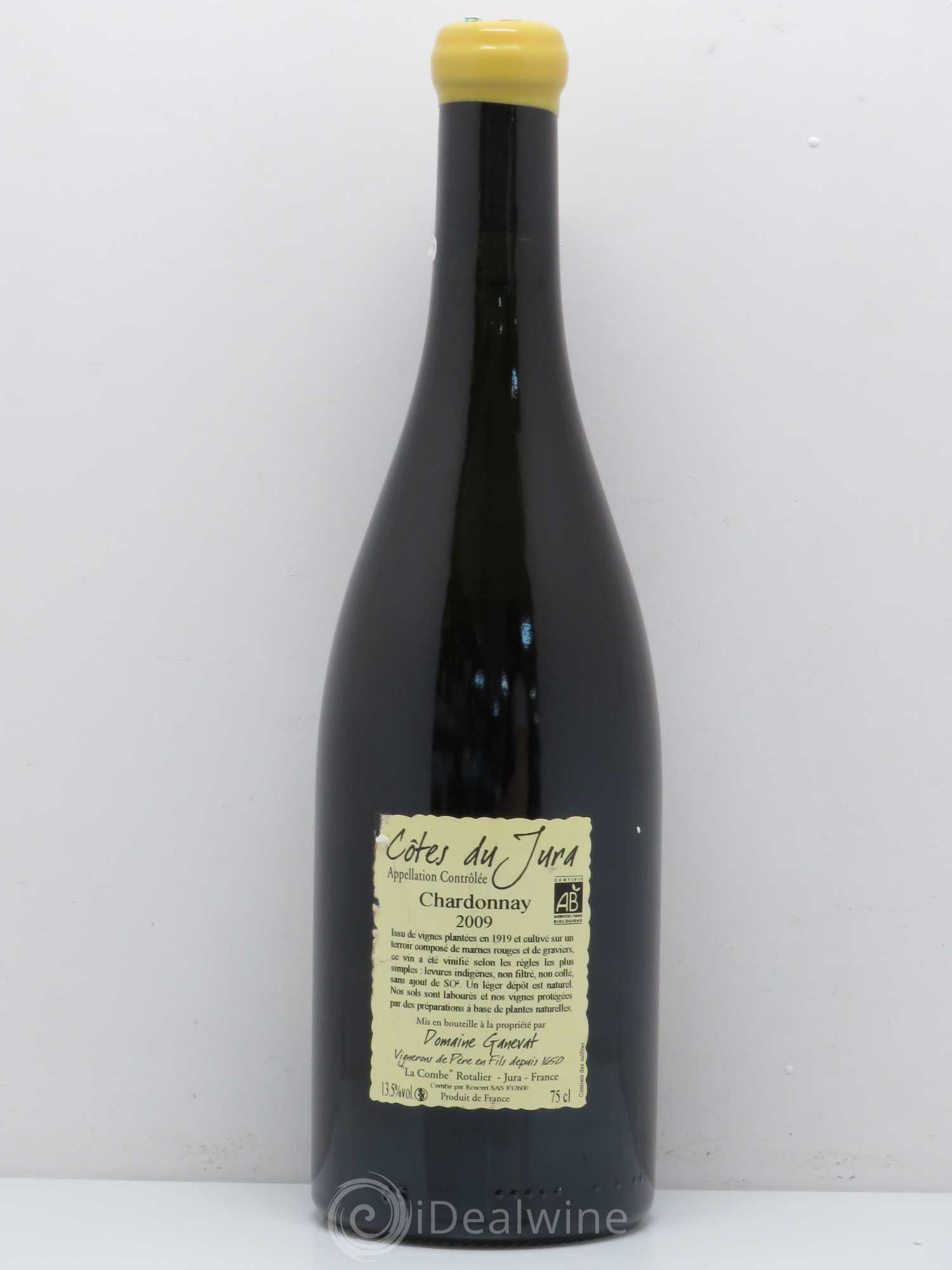 Côtes du Jura Les Grands Teppes Vieilles Vignes Jean-François Ganevat (Domaine) 2009 - Lot de 1 bouteille - 1