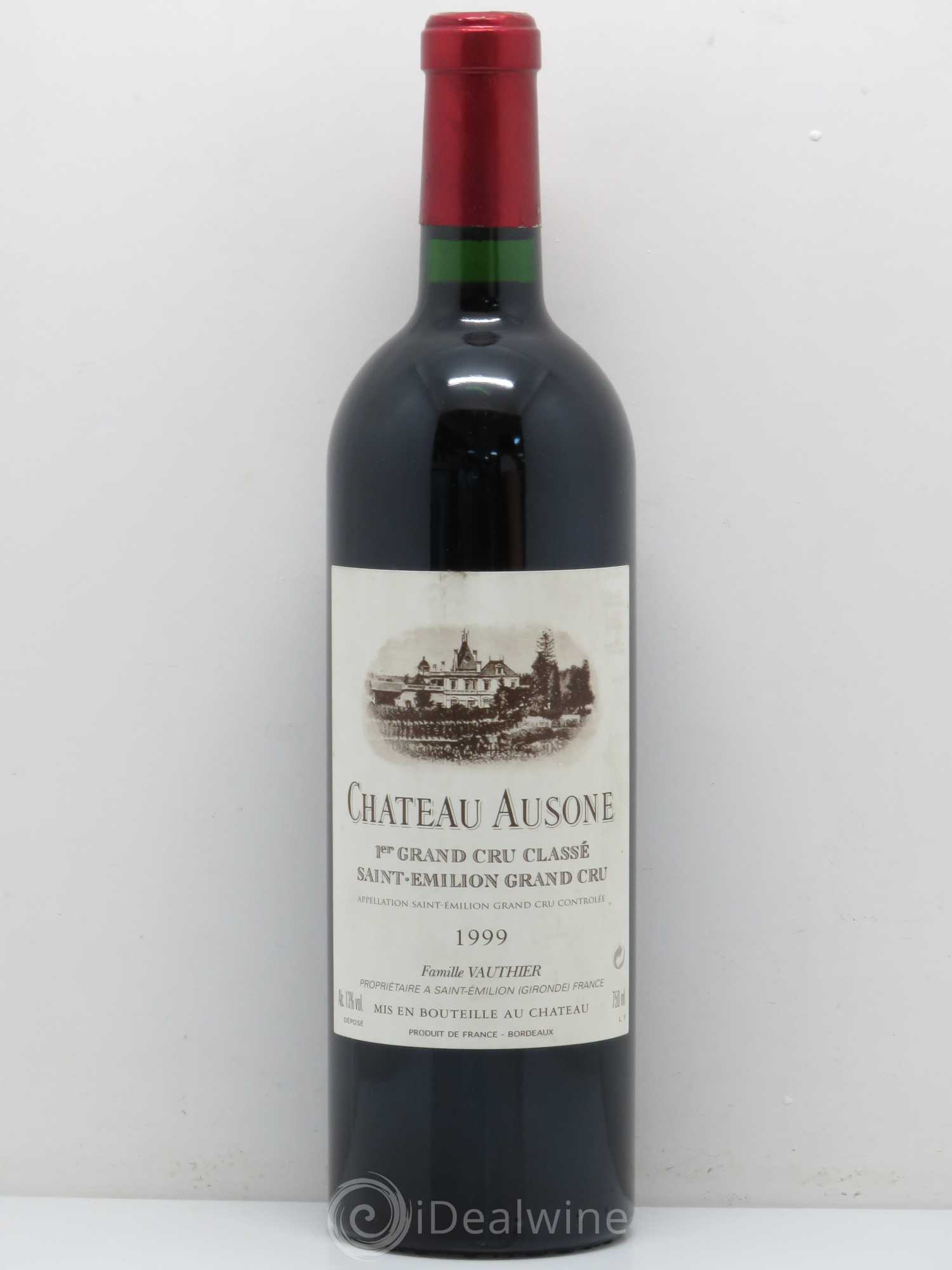 Château Ausone 1er Grand Cru Classé A 1999 - Lot de 1 bouteille - 0