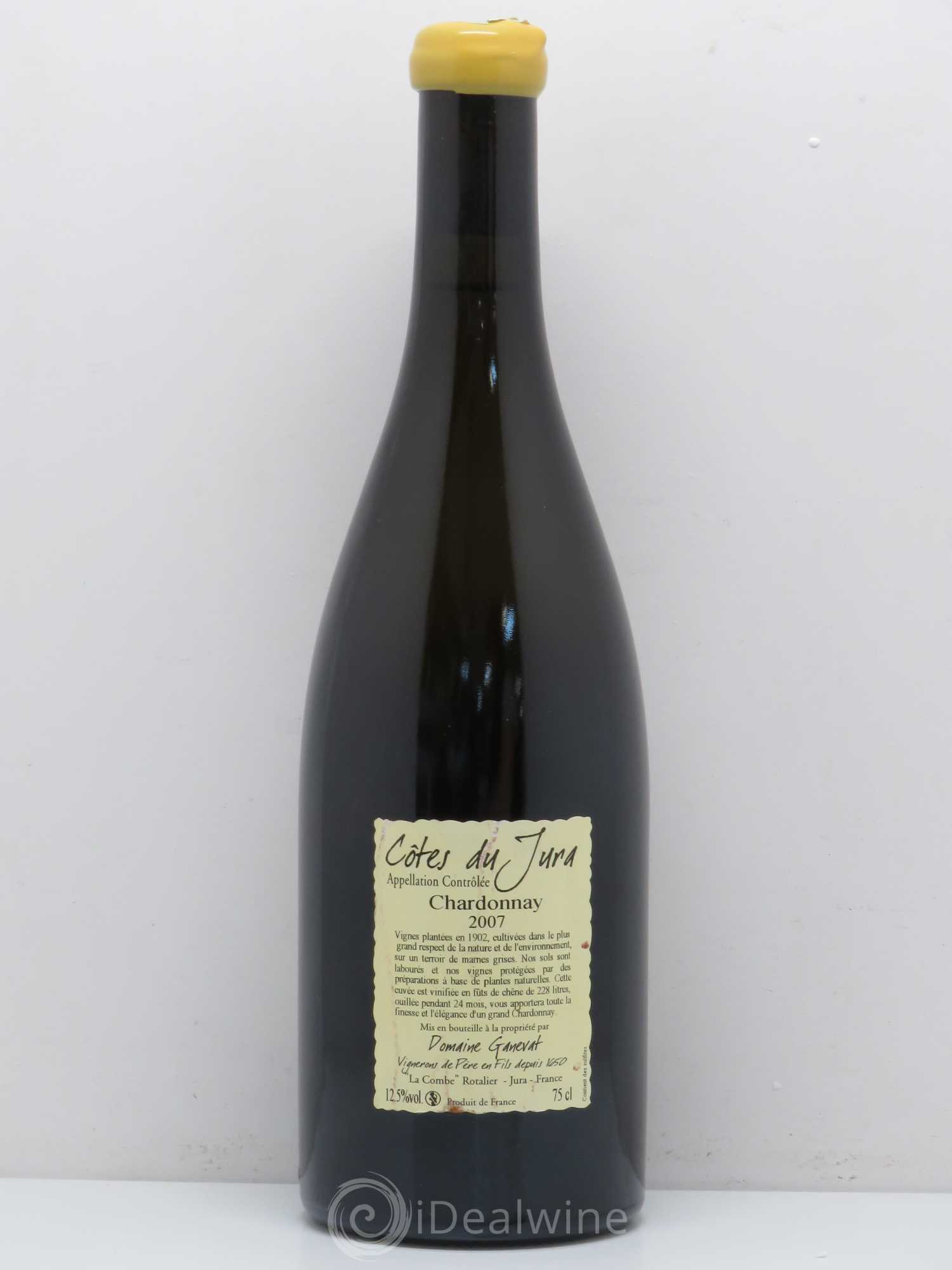 Côtes du Jura Les Chalasses Vieilles Vignes Jean-François Ganevat (Domaine) 2007 - Lot de 1 bouteille - 1
