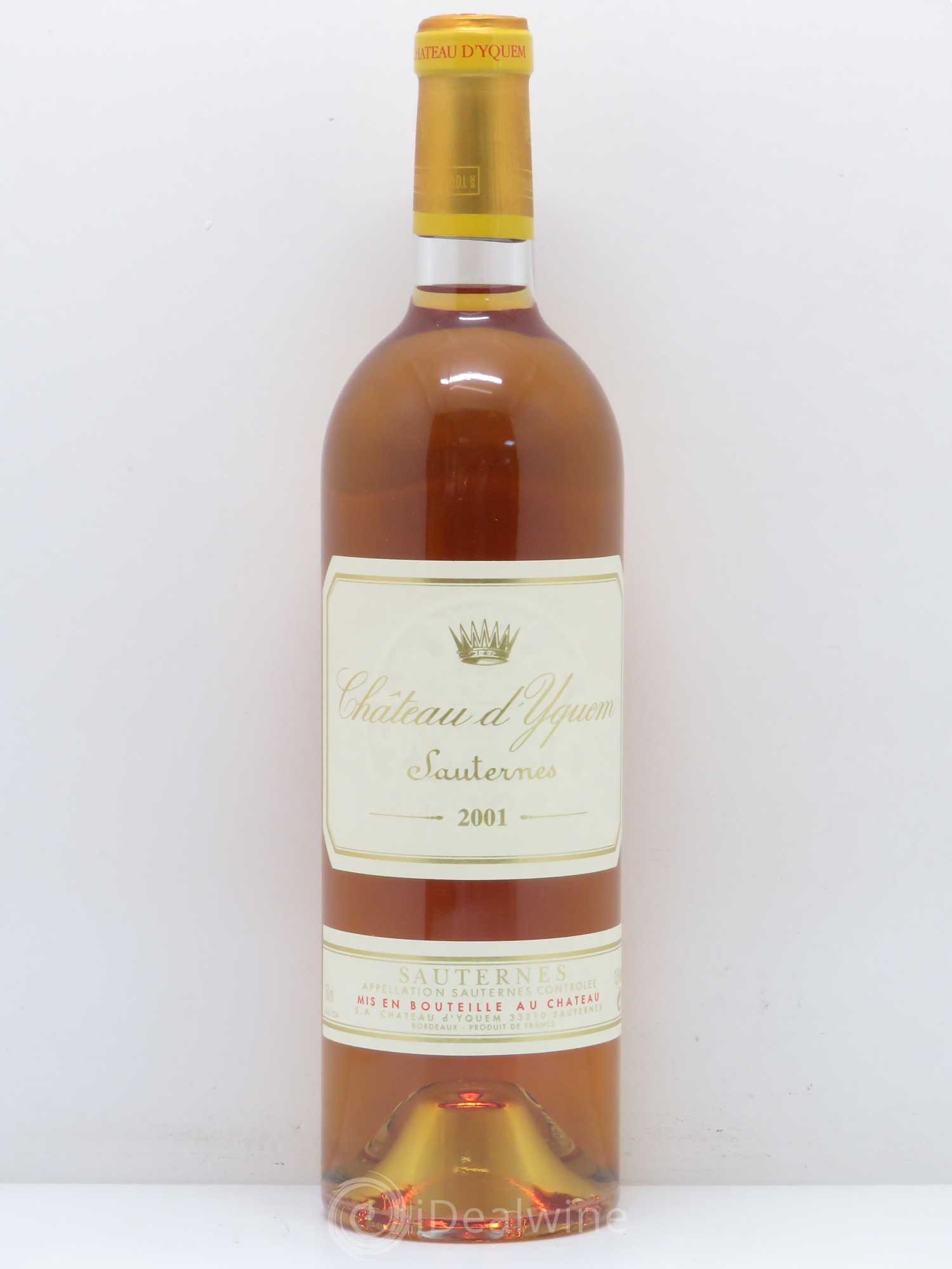 Château d' Yquem 1er Cru Classé Supérieur 2001 - Lotto di 1 bottiglia - 0