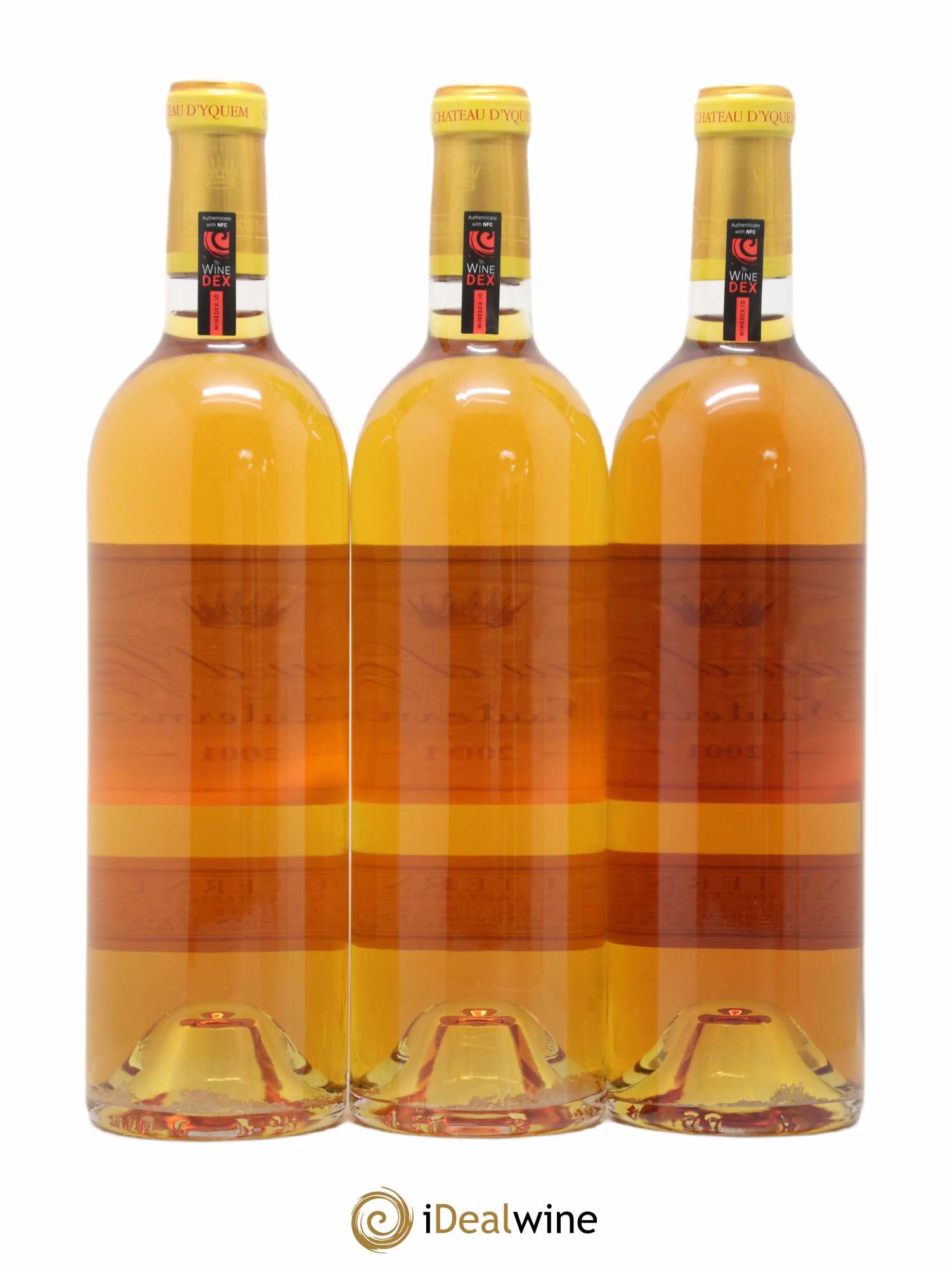 Château d' Yquem 1er Cru Classé Supérieur 2001 - Lotto di 3 bottiglie - 1