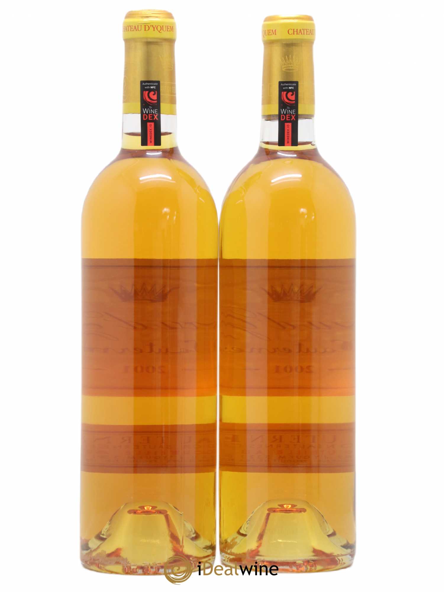 Château d' Yquem 1er Cru Classé Supérieur 2001 - Lotto di 2 bottiglie - 1