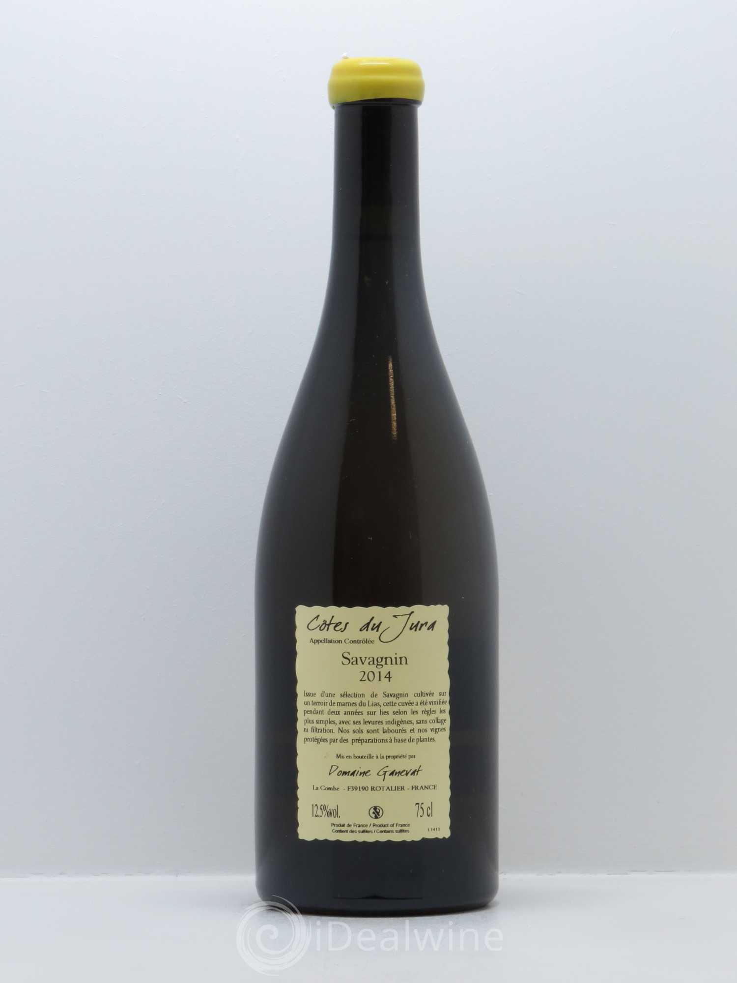 Côtes du Jura Sous la Roche Jean-François Ganevat (Domaine) 2014 - Lot de 1 bouteille - 1
