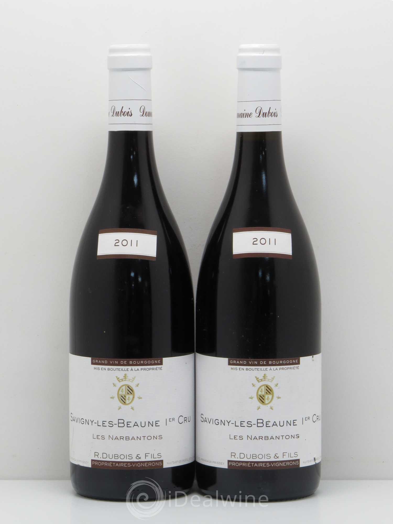 Savigny-lès-Beaune 1er Cru Les Narbantons - Dubois 2011 - Posten von 2 Flaschen - 0