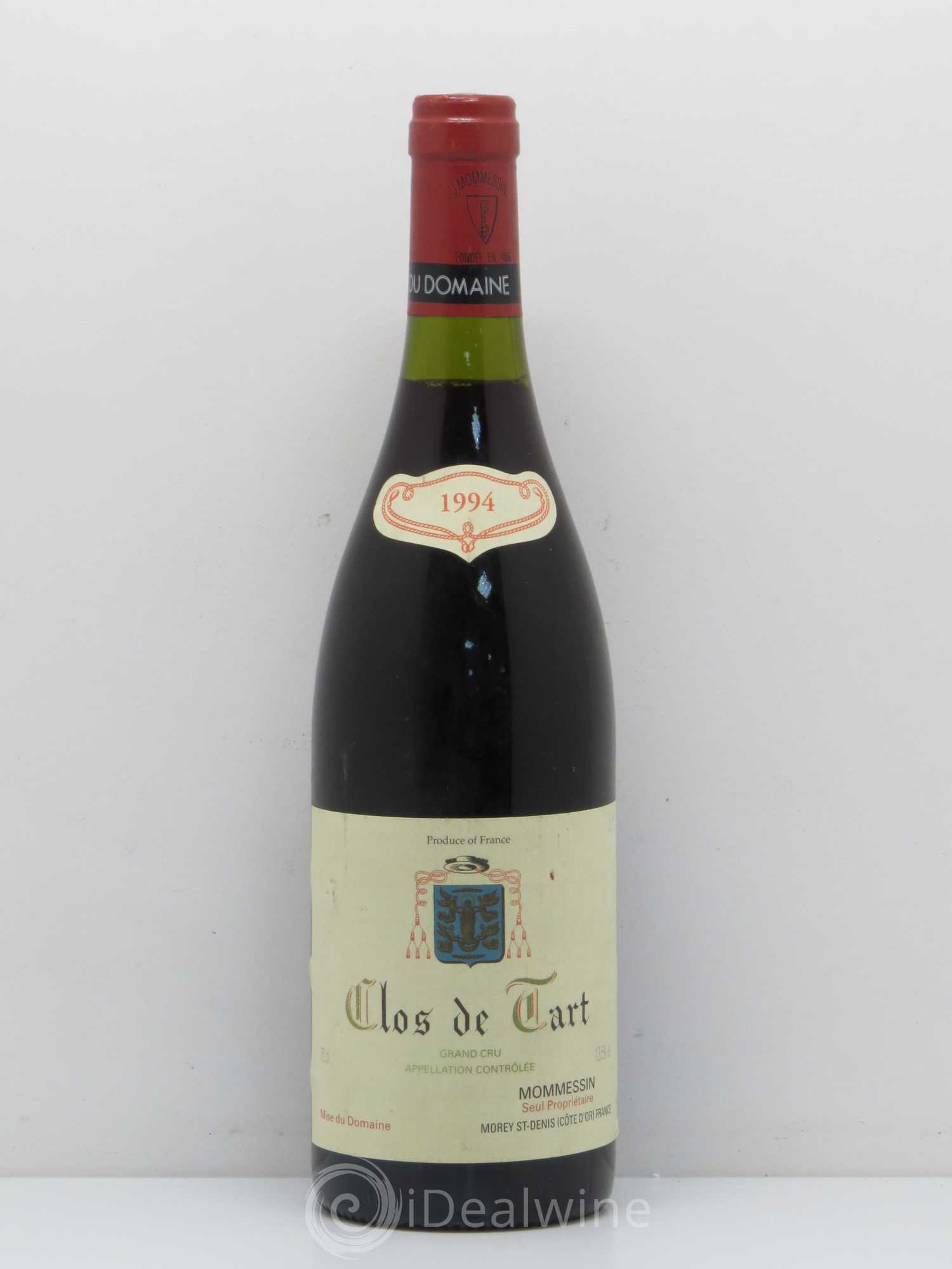 Clos de Tart Grand Cru Clos de Tart 1994 - Lot de 1 bouteille - 0