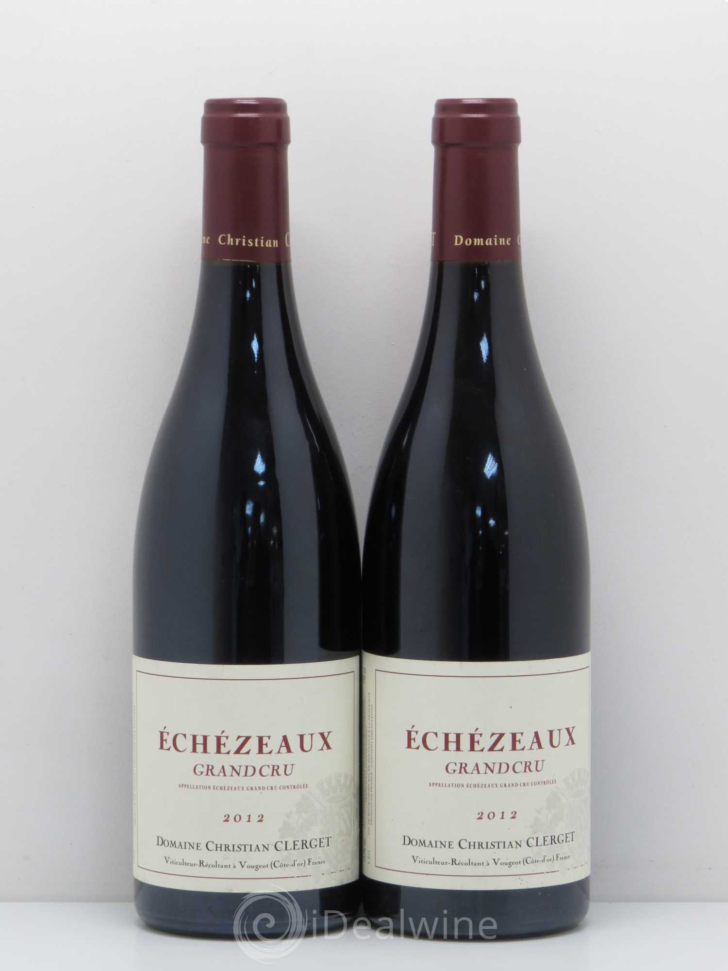 Echezeaux Grand Cru Christian Clerget 2012 - Lot de 2 bouteilles - 0