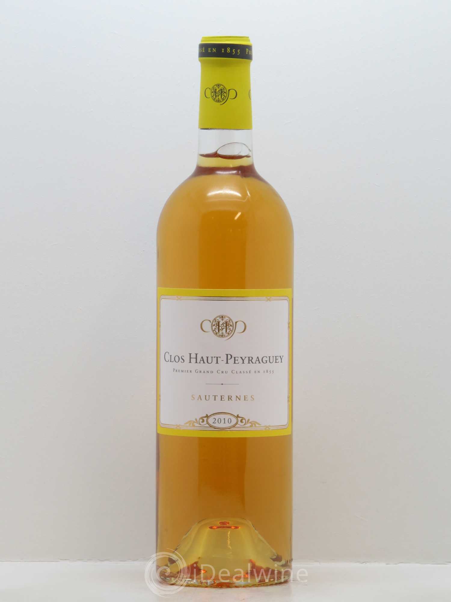 Clos Haut-Peyraguey 1er Grand Cru Classé 2010 - Lotto di 1 bottiglia - 0