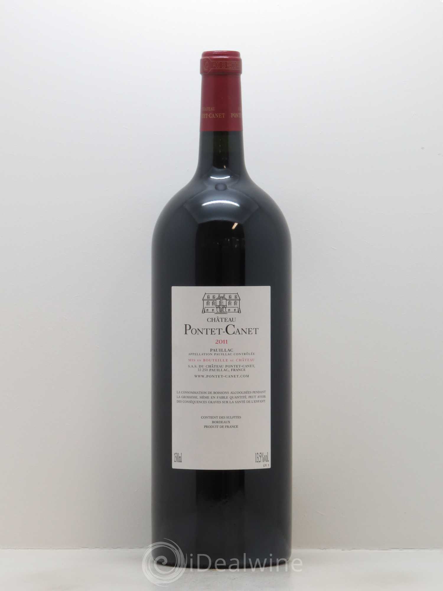 Château Pontet Canet 5ème Grand Cru Classé 2011 - Lot de 1 magnum - 1