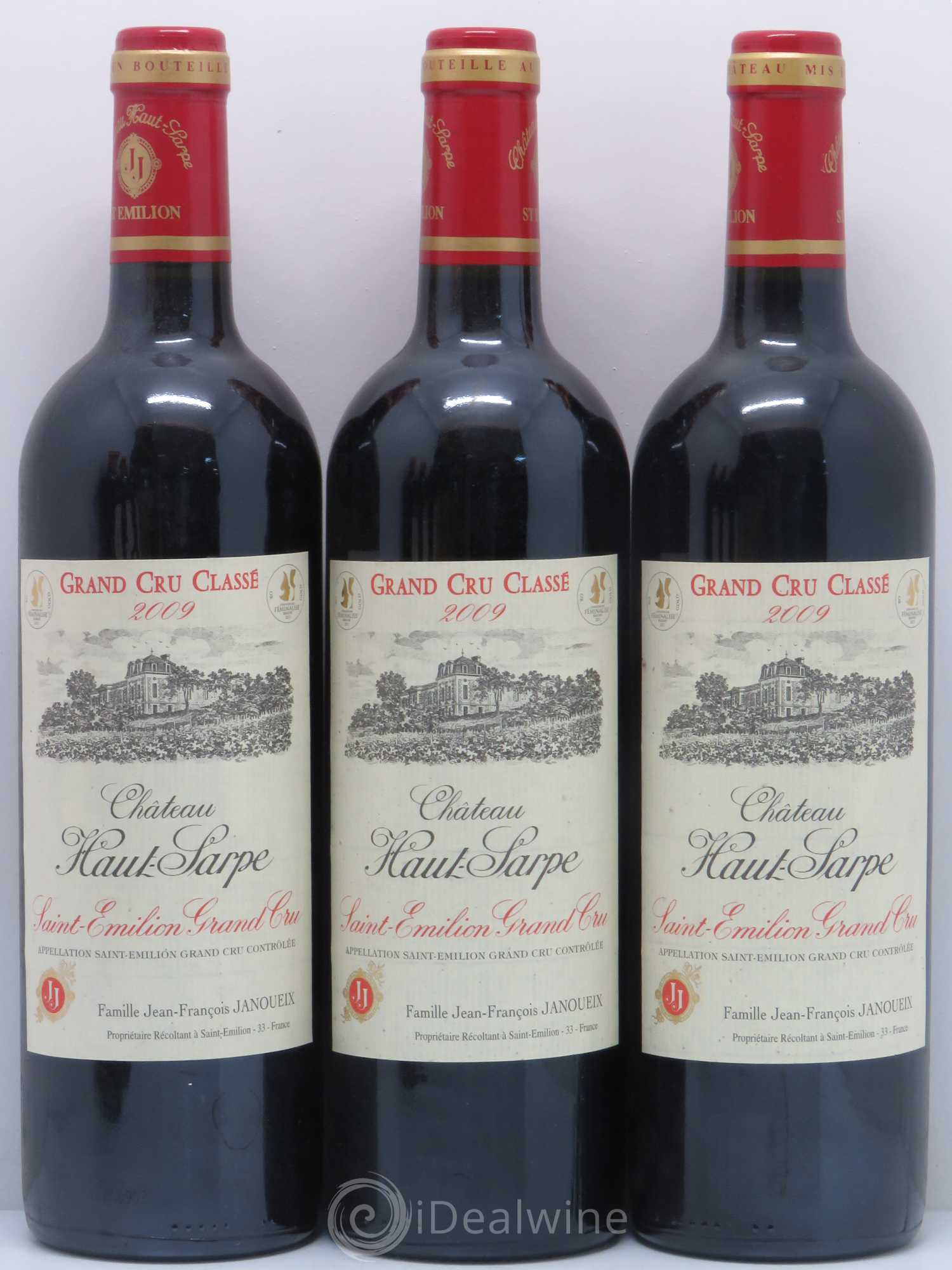 Château Haut Sarpe Grand Cru Classé 2009 - Lot de 6 bouteilles - 1