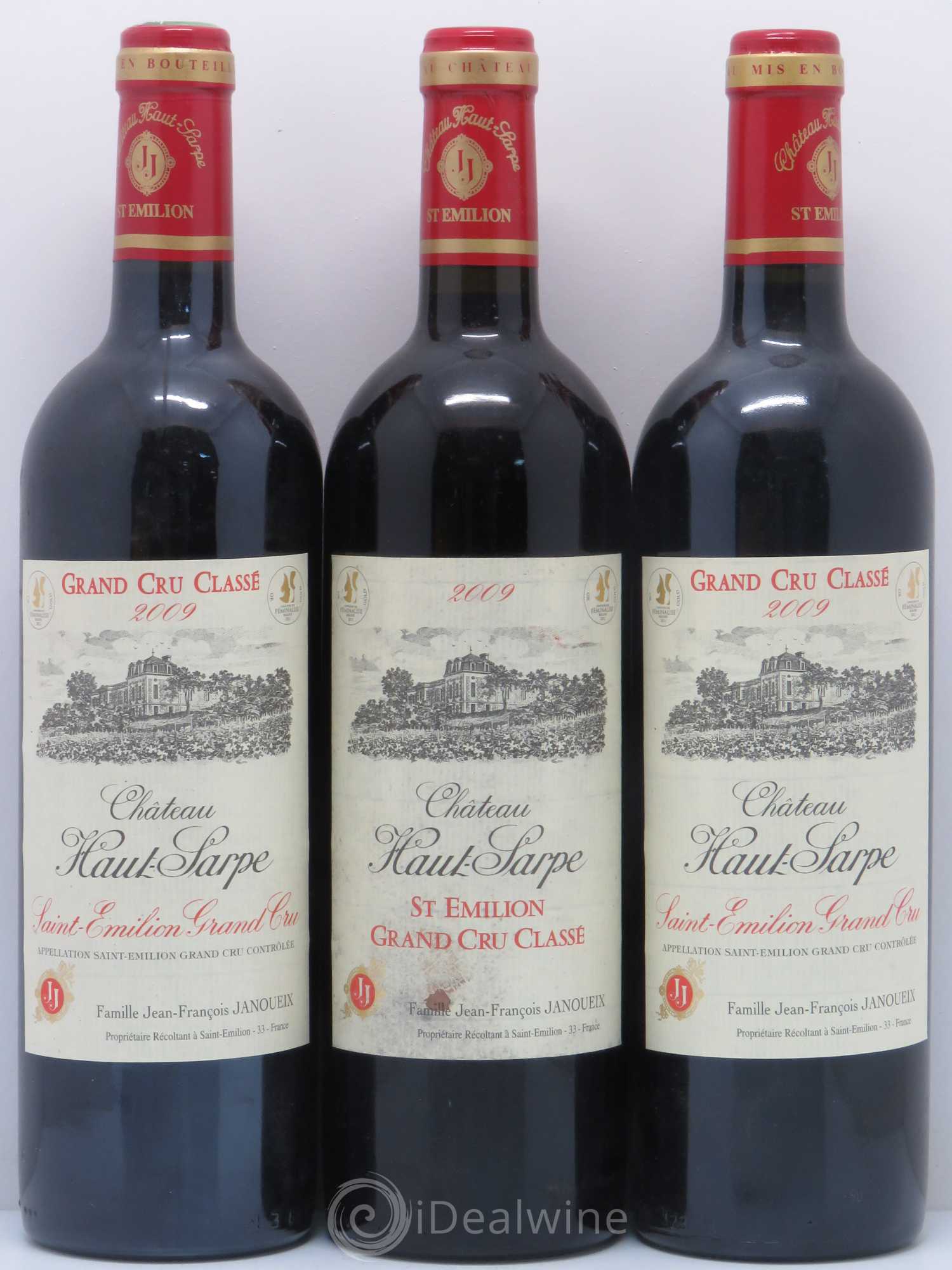 Château Haut Sarpe Grand Cru Classé 2009 - Lot de 6 bouteilles - 2