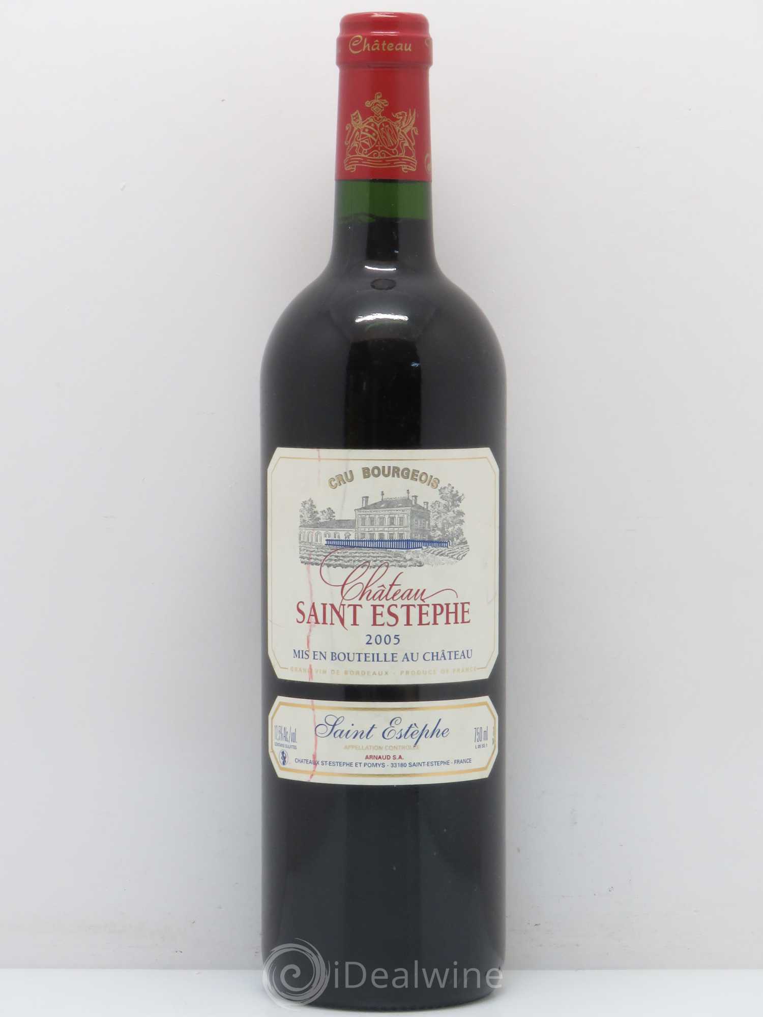 Château Saint-Estèphe 2005 - Lot de 1 bouteille - 0