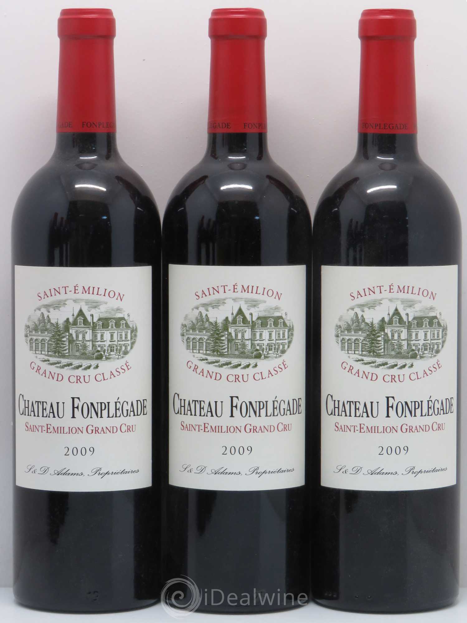 Saint-Émilion Chateau Fonplégade 2009 - Posten von 6 Flaschen - 1