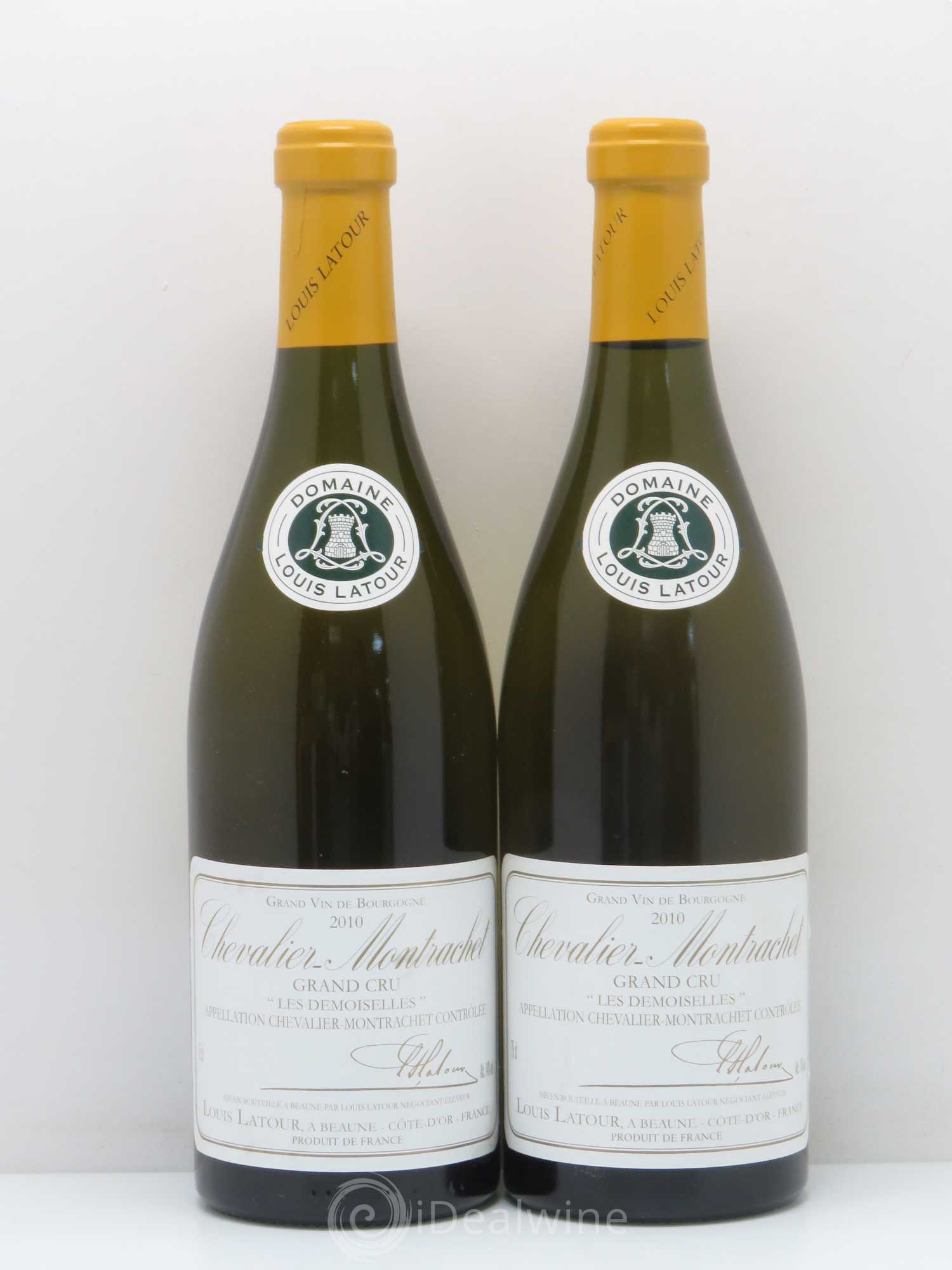 Chevalier-Montrachet Grand Cru Les Demoiselles Louis Latour 2010 - Lot de 2 bouteilles - 0