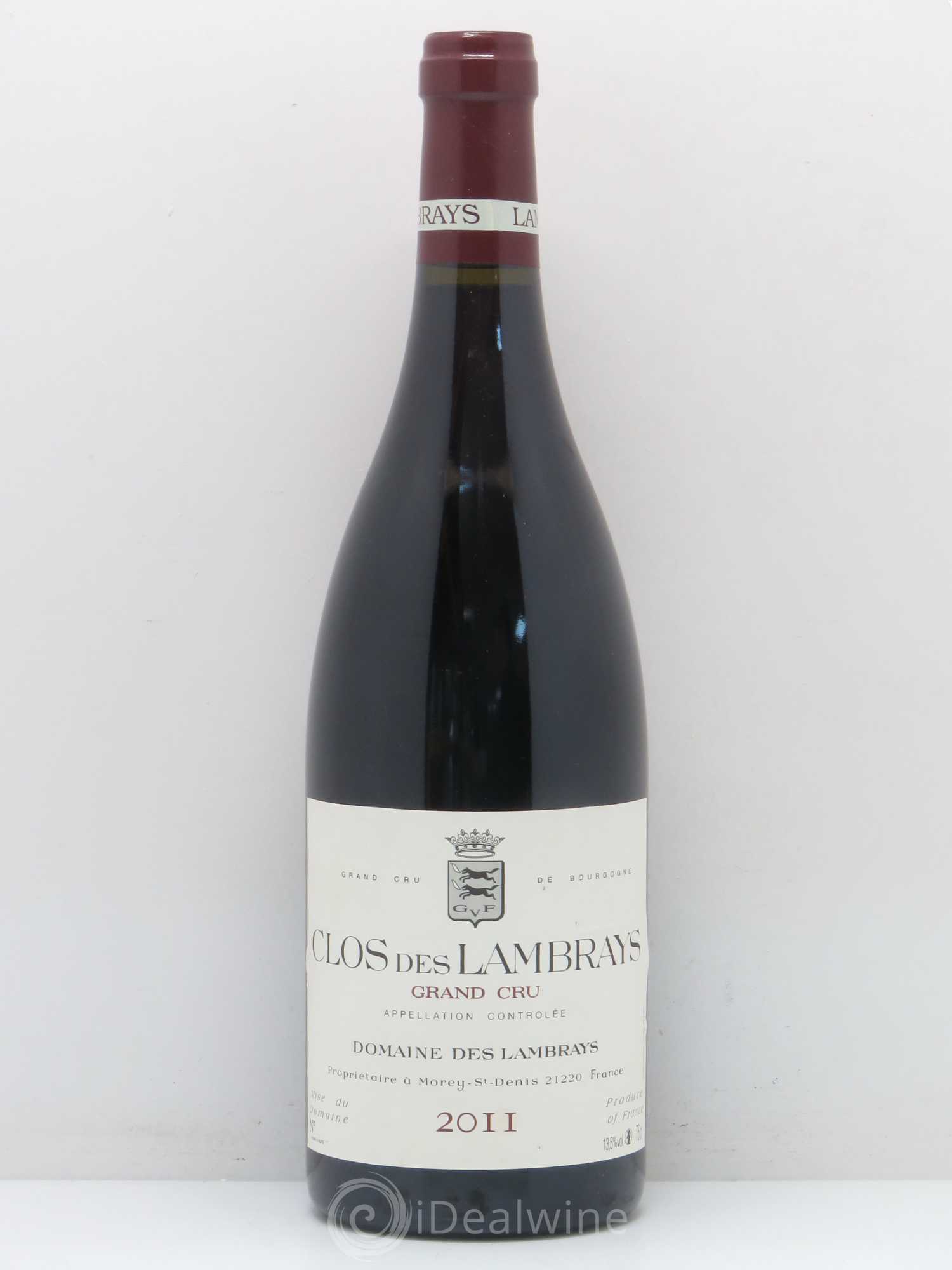 Clos des Lambrays Grand Cru Domaine des Lambrays 2011 - Lot de 1 bouteille - 0