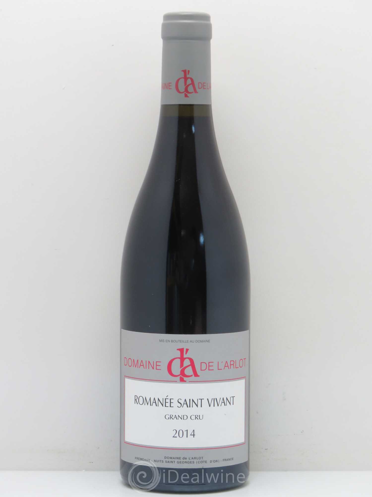 Romanée-Saint-Vivant Grand Cru Domaine de l'Arlot 2014 - Lot de 1 bouteille - 0