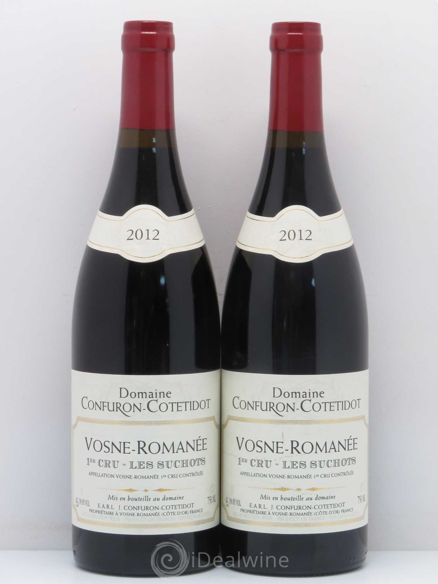 Vosne-Romanée 1er Cru Les Suchots Confuron-Cotetidot 2012 - Lot de 2 bouteilles - 0