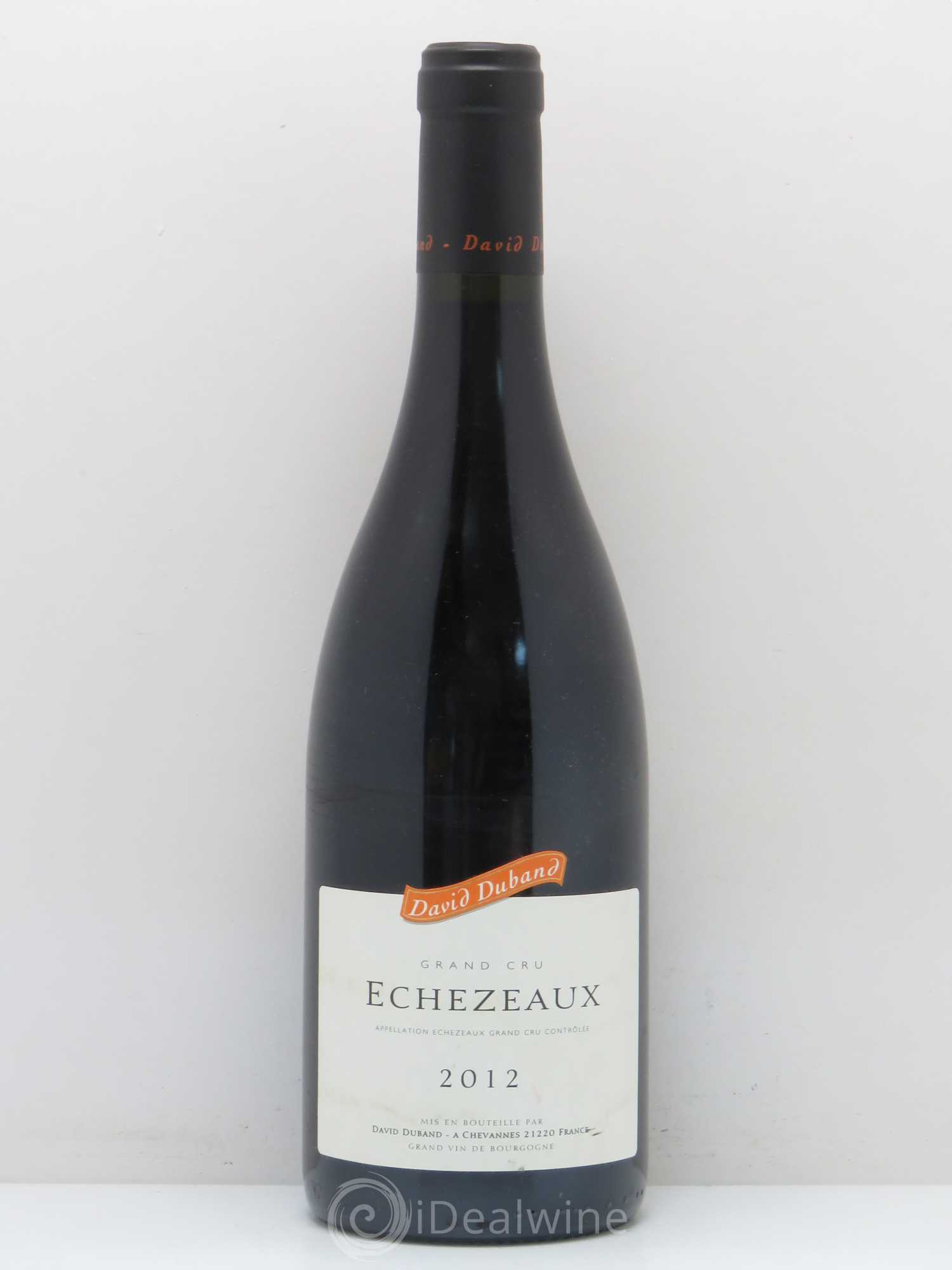 Echezeaux Grand Cru David Duband (Domaine) 2012 - Lot de 1 bouteille - 0
