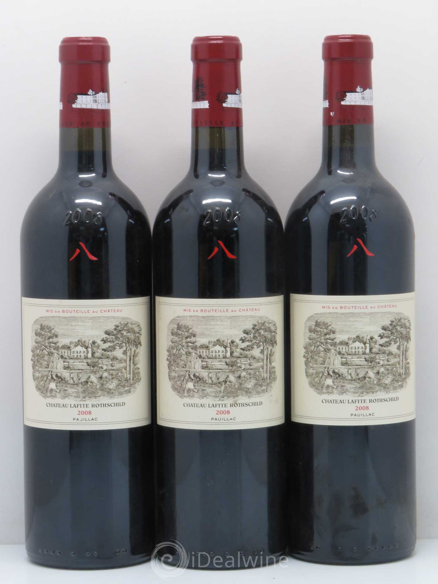 Château Lafite Rothschild 1er Grand Cru Classé 2008 - Lot de 6 bouteilles - 2