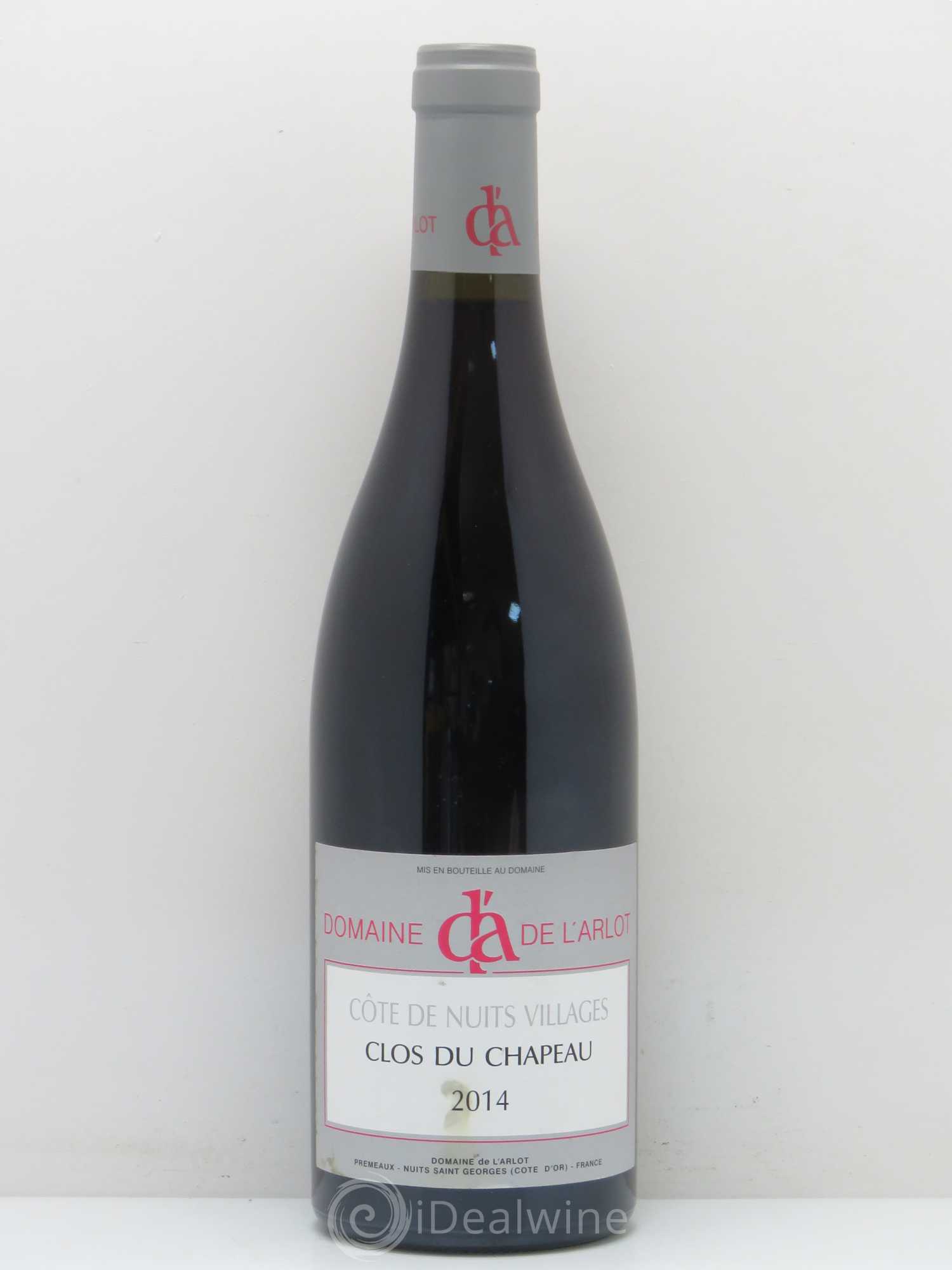 Côte de Nuits-Villages Clos du Chapeau Domaine de l'Arlot (sans prix de réserve) 2014 - Posten von 1 Flasche - 0