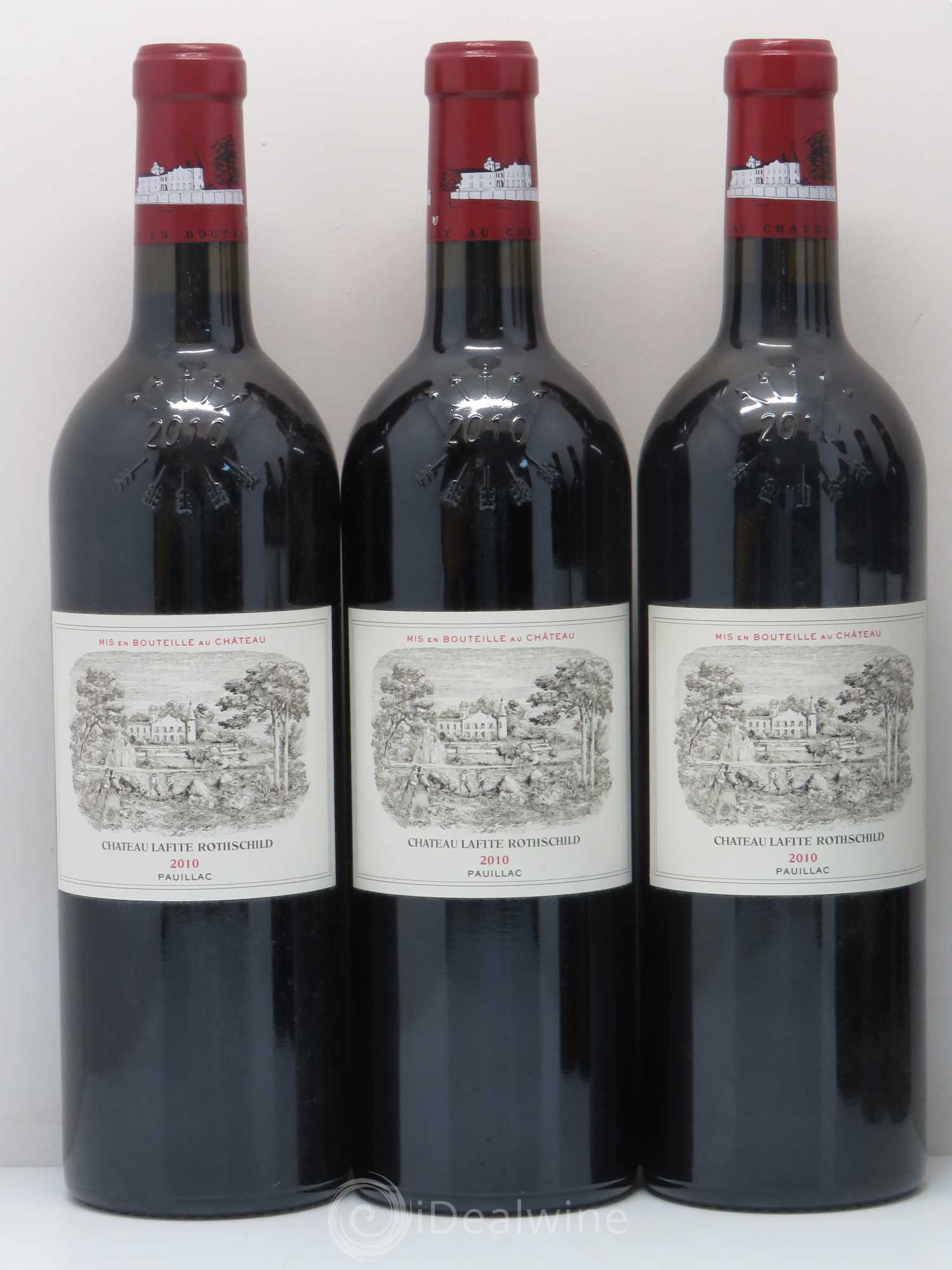 Château Lafite Rothschild 1er Grand Cru Classé 2010 - Lot de 6 bouteilles - 1