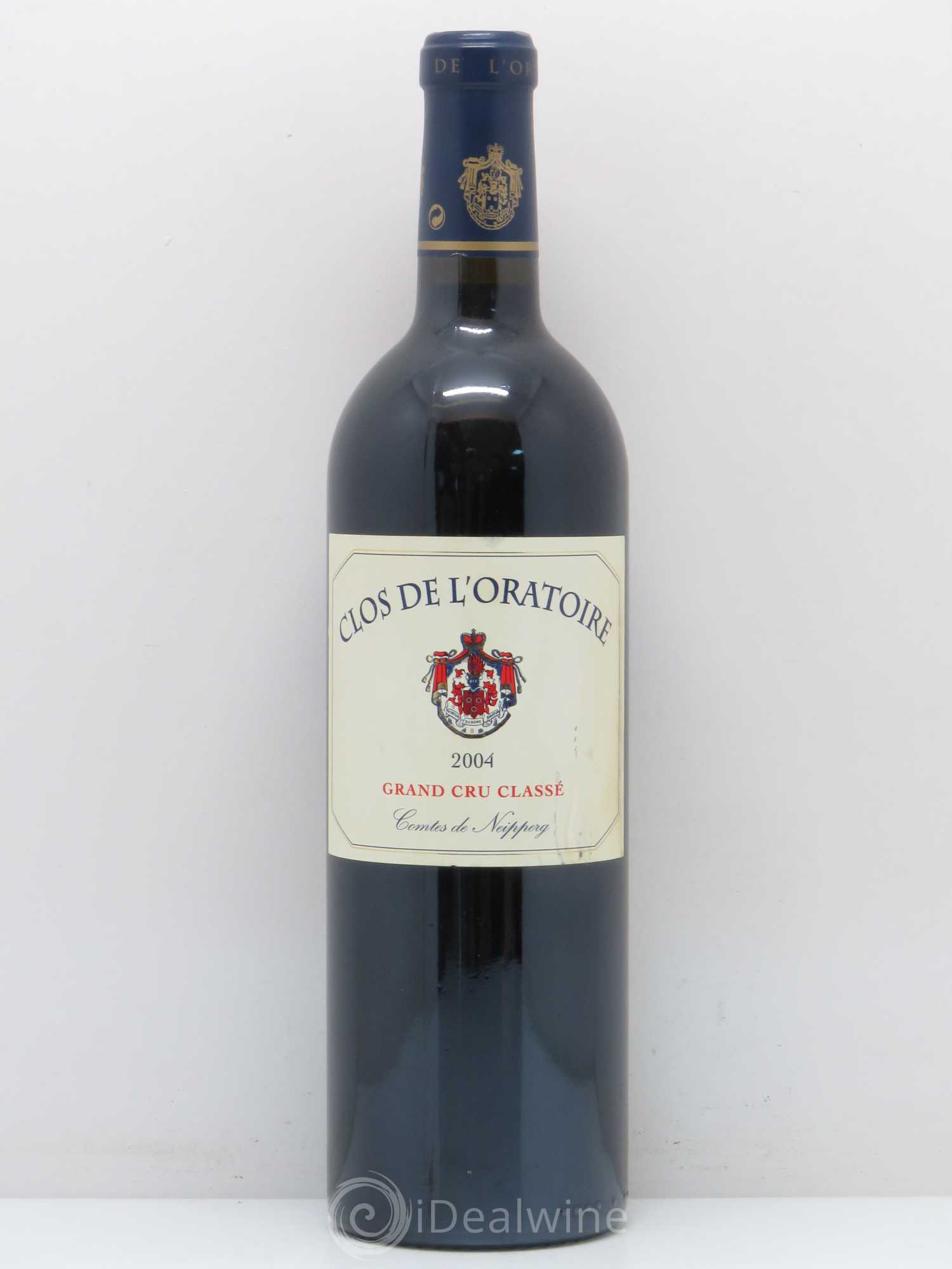 Clos de l'Oratoire Grand Cru Classé 2004 - Lot de 1 bouteille - 0