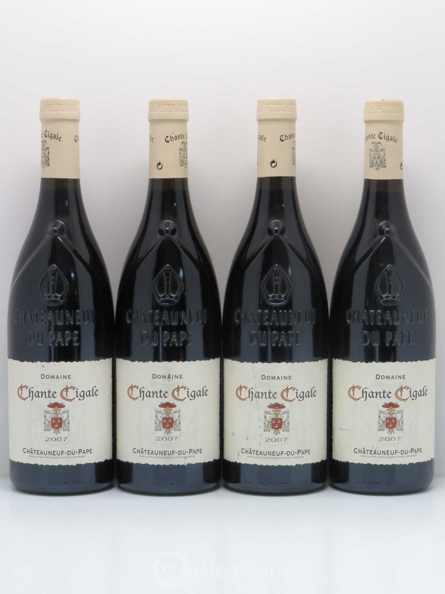 Châteauneuf-du-Pape Chante Cigale 2007 - Posten von 4 Flaschen - 0
