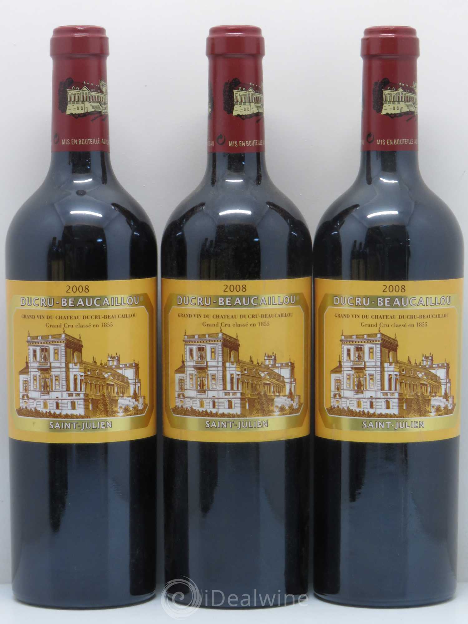 Château Ducru Beaucaillou 2ème Grand Cru Classé 2008 - Lot de 6 bouteilles - 1