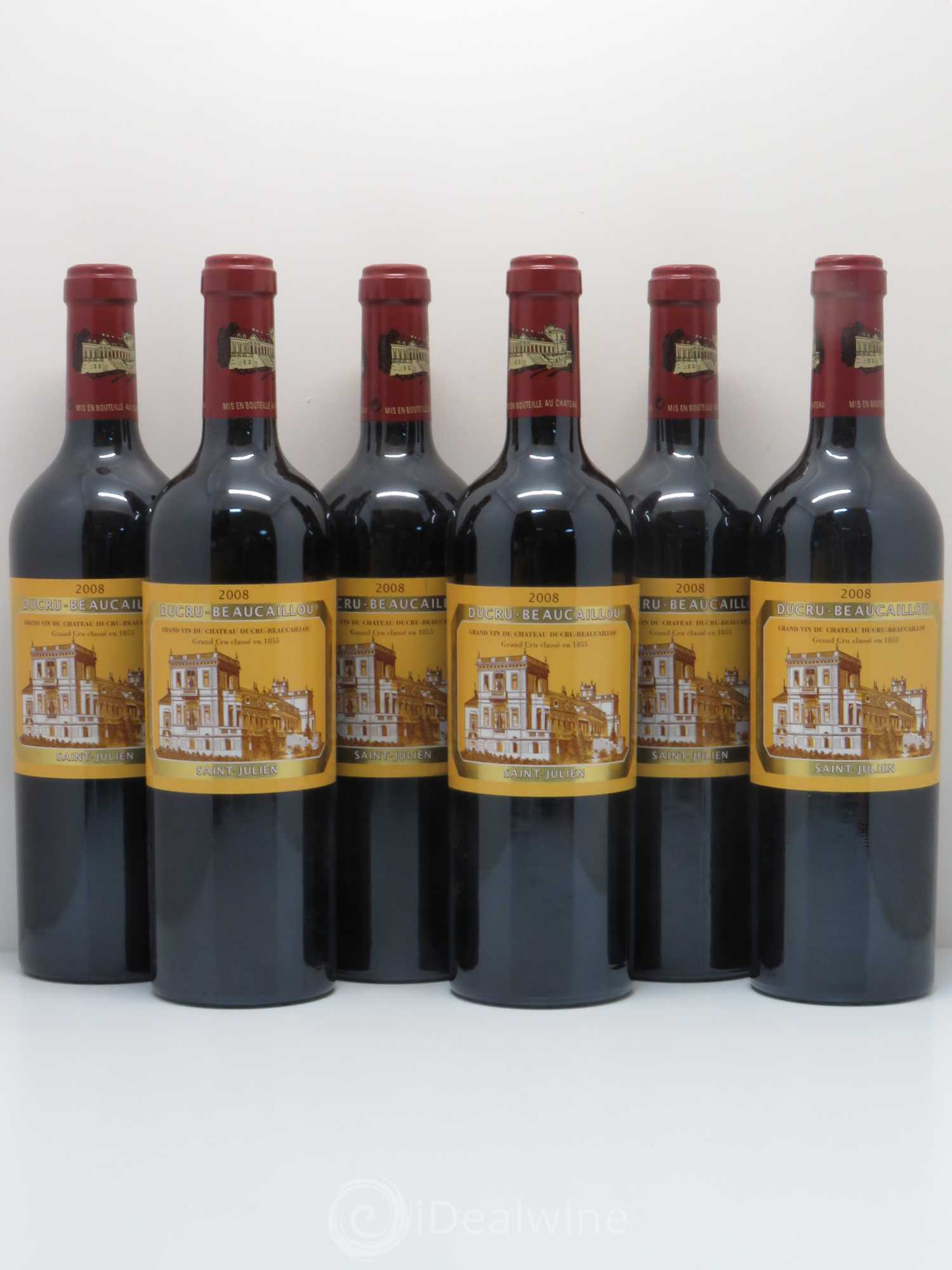 Château Ducru Beaucaillou 2ème Grand Cru Classé 2008 - Lot de 6 bouteilles - 0