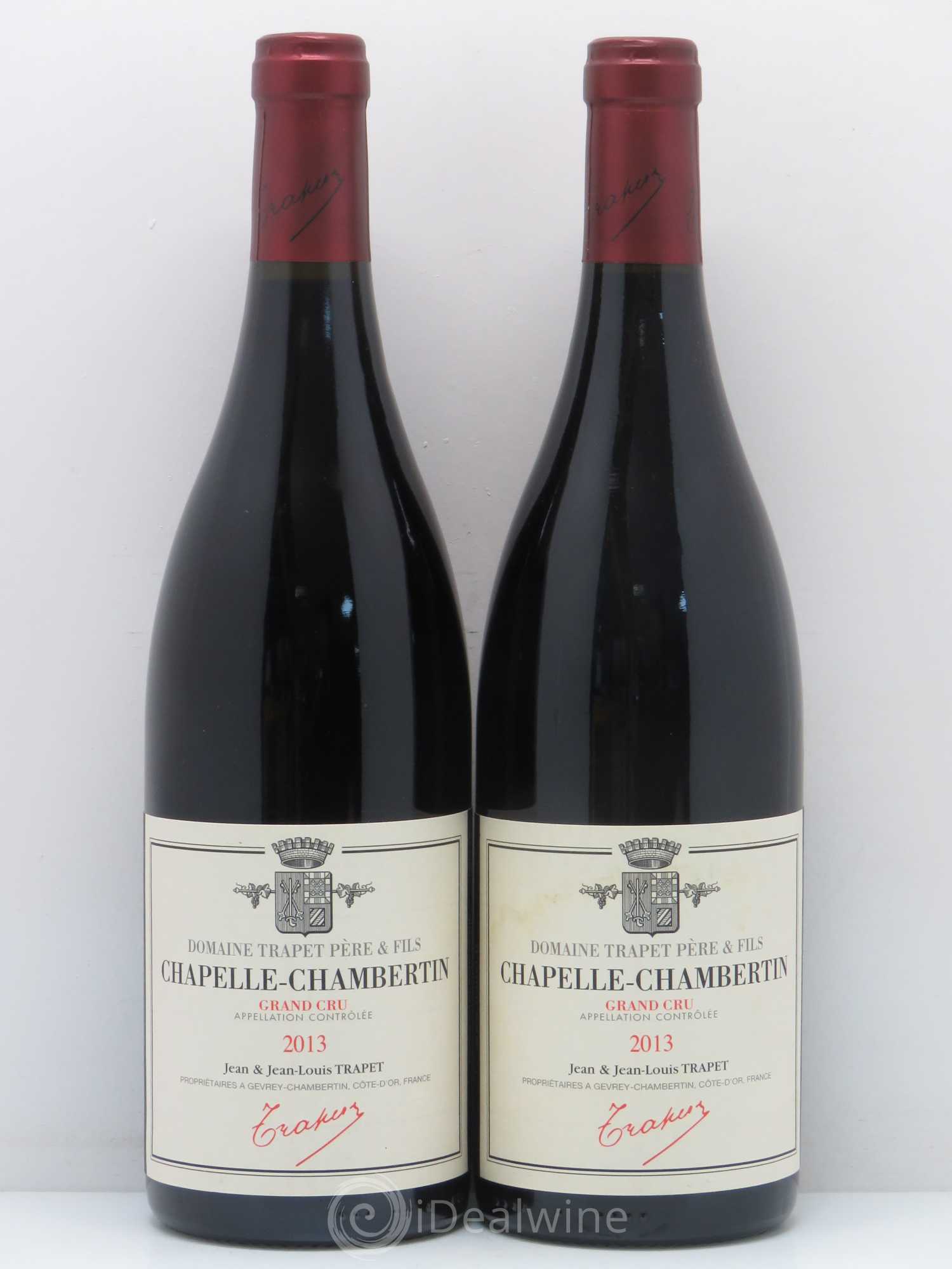 Chapelle-Chambertin Grand Cru Domaine Trapet 2013 - Lot de 2 bouteilles - 0