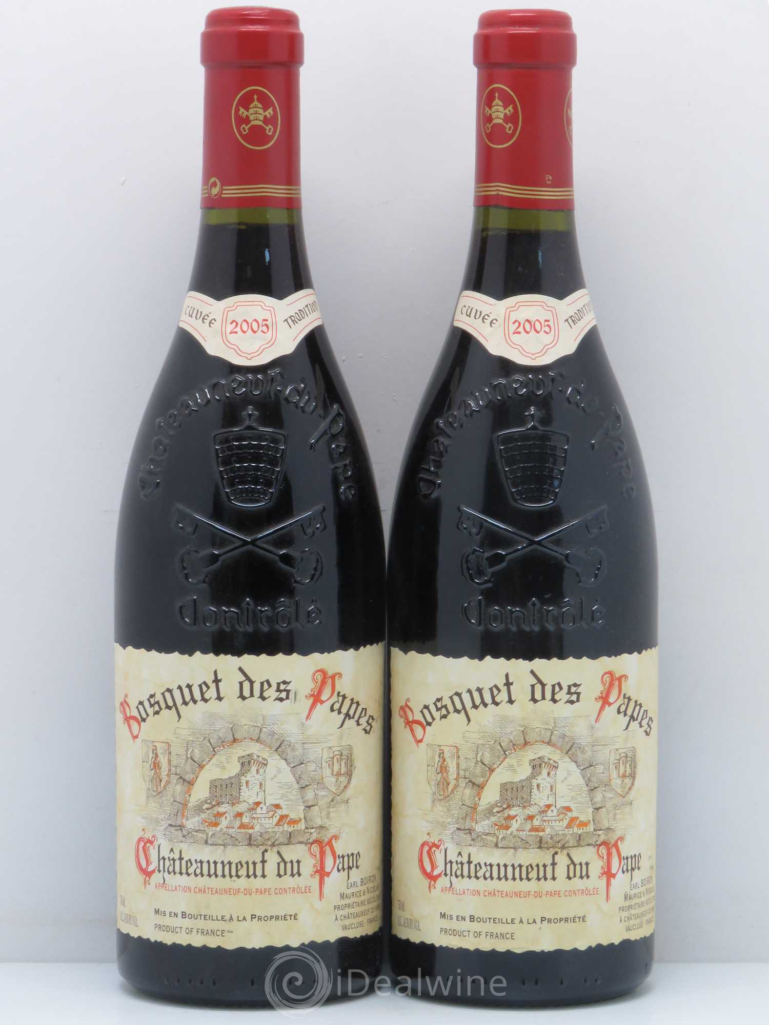 Châteauneuf-du-Pape Bosquet des Papes 2005 - Lot de 2 bouteilles - 0