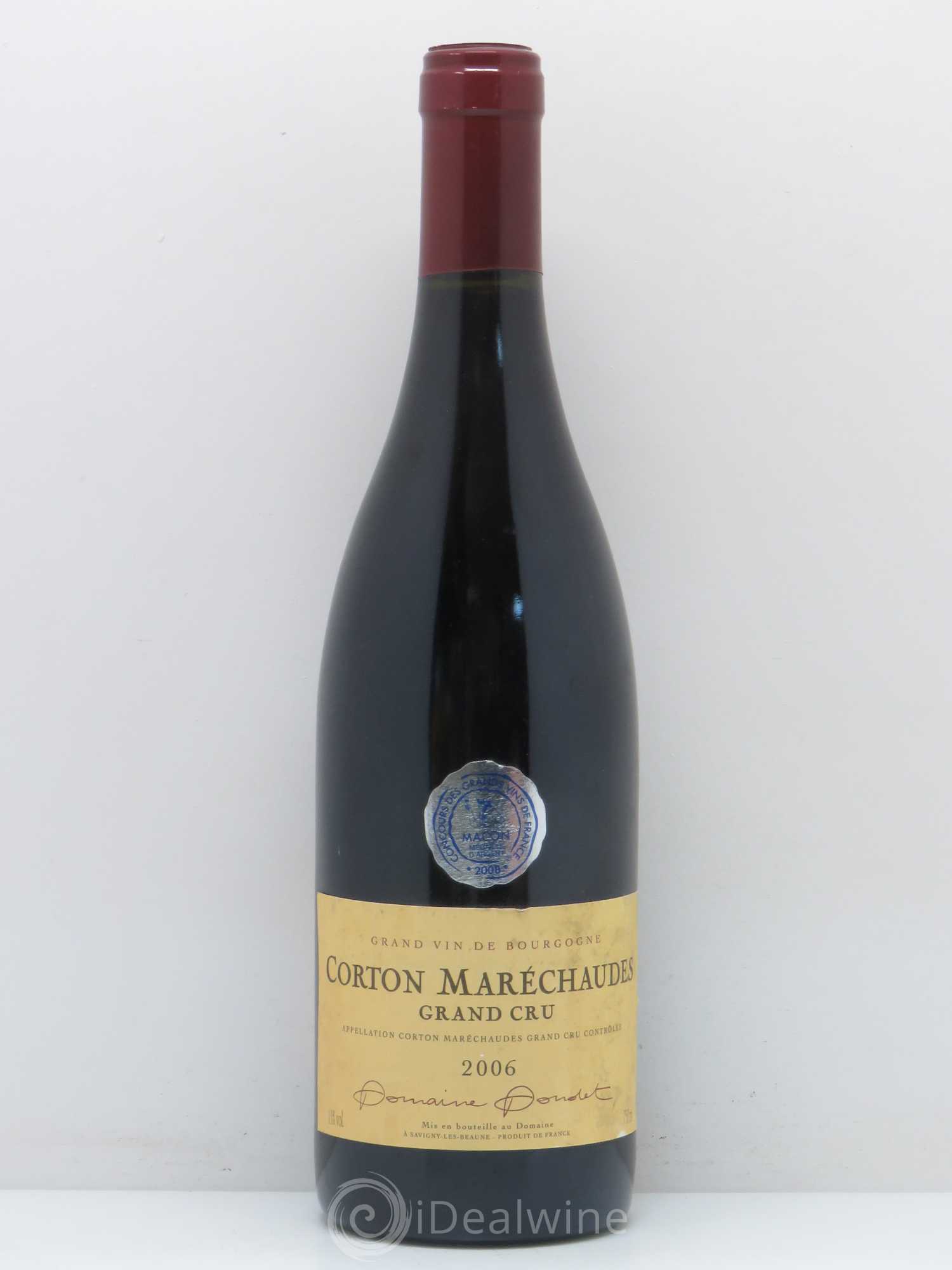 Corton Grand Cru Les Maréchaudes Doudet 2006 - Posten von 1 Flasche - 0